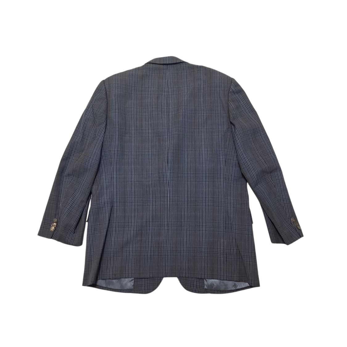 Daks 닥스 올드 빈티지 체크 싱글 블레이저 자켓 상품이미지2