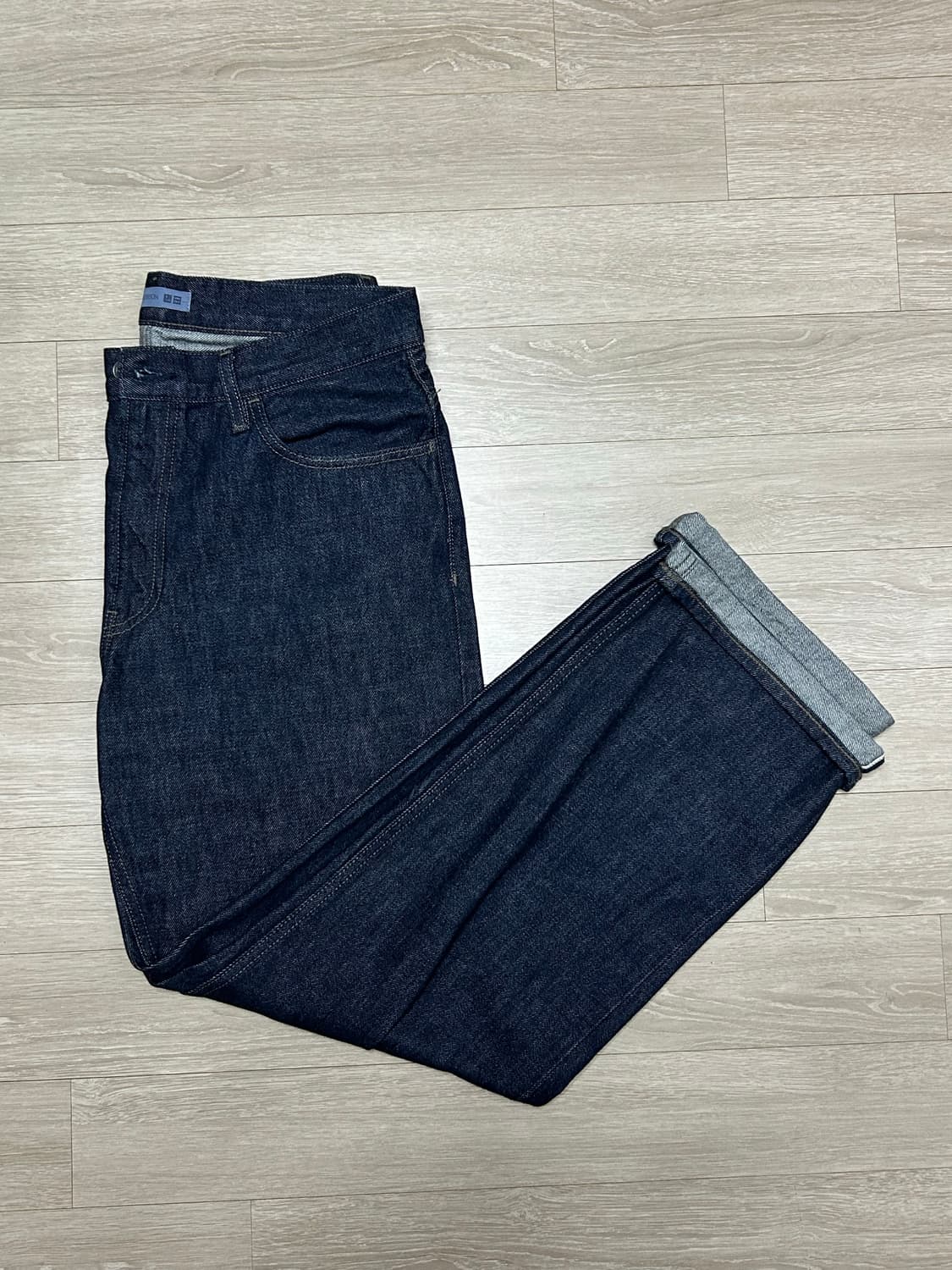 유니클로 jw앤더슨 셀비지진 34 상품이미지2