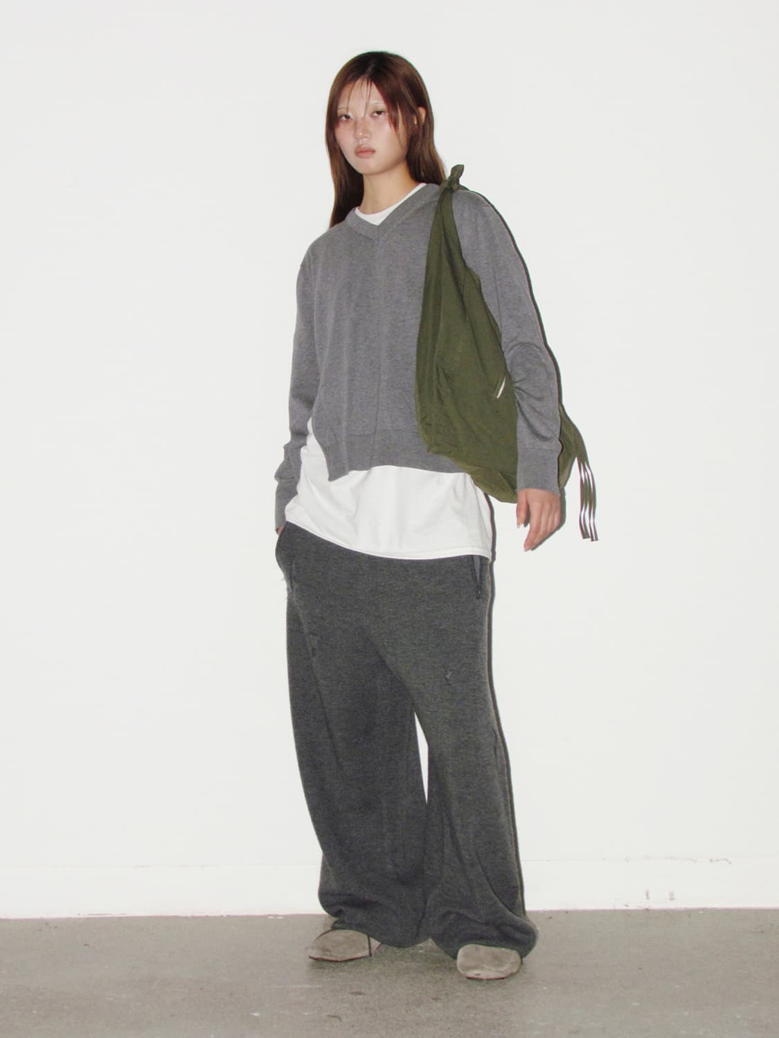 누마레 ÉÉ 토트백 카키 상품이미지1