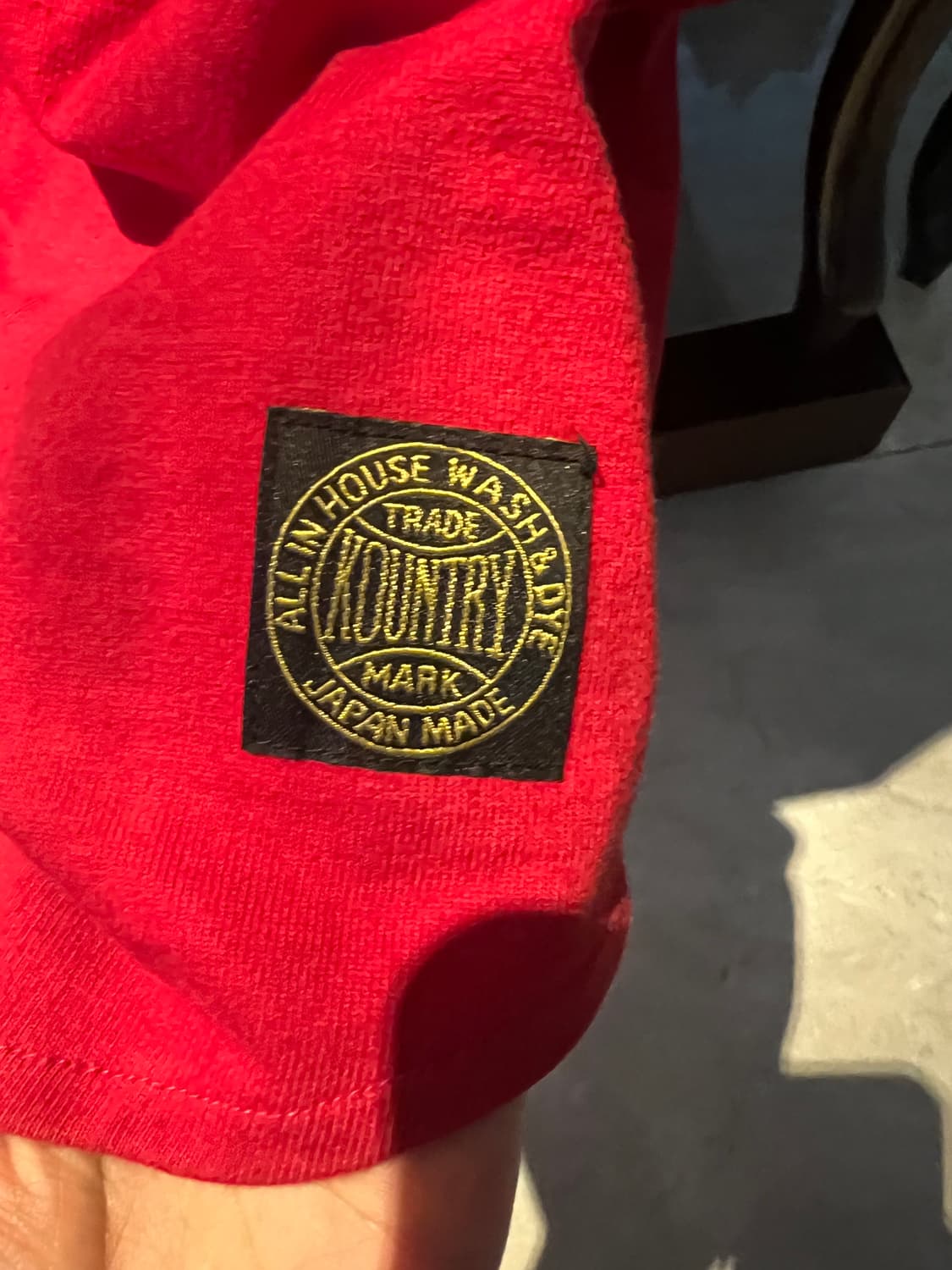 캐피탈 본 베이스볼 셔츠 4 사이즈 레드 상품이미지6