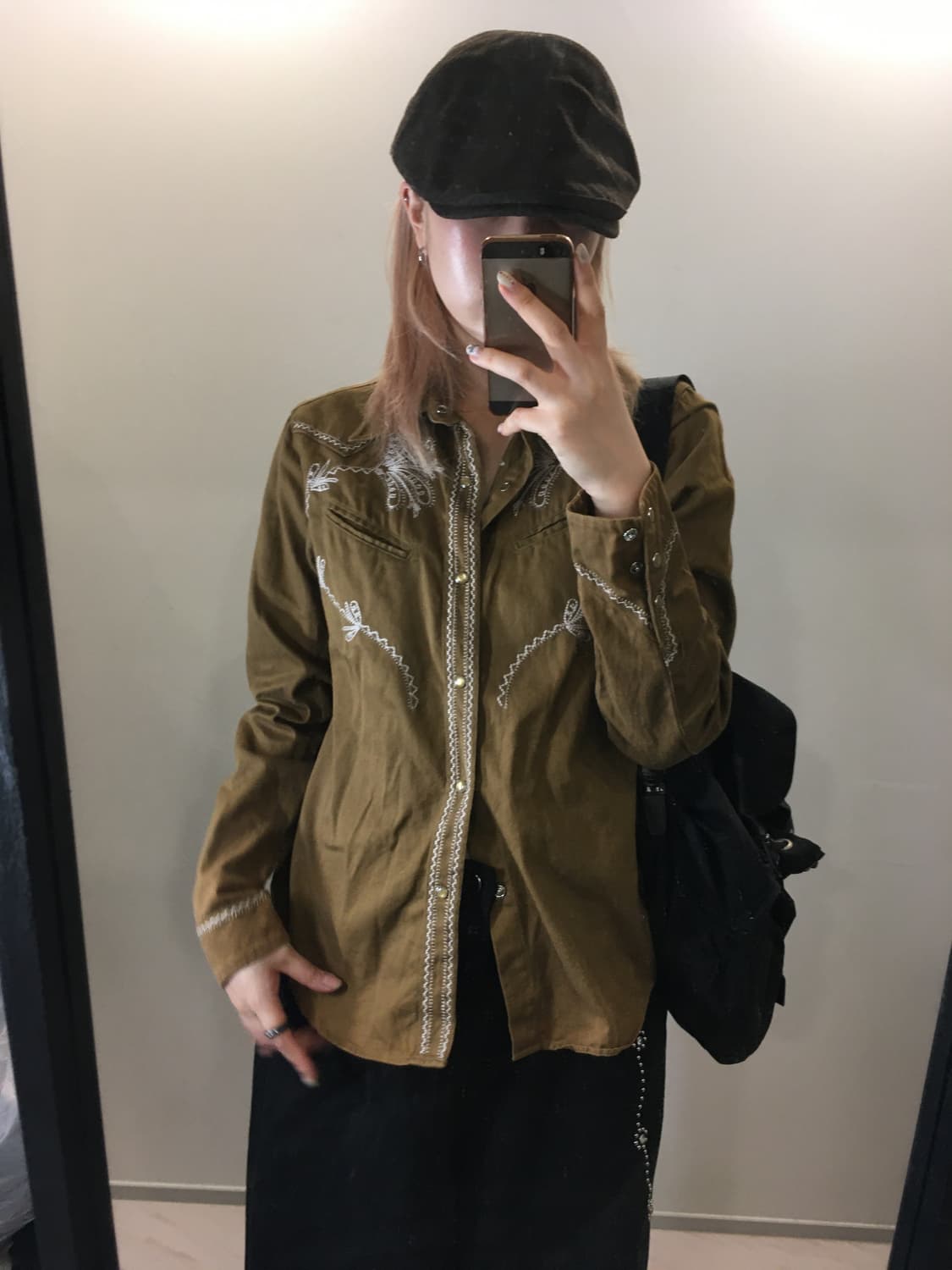 jpn vintage western handwork shirts 상품이미지7