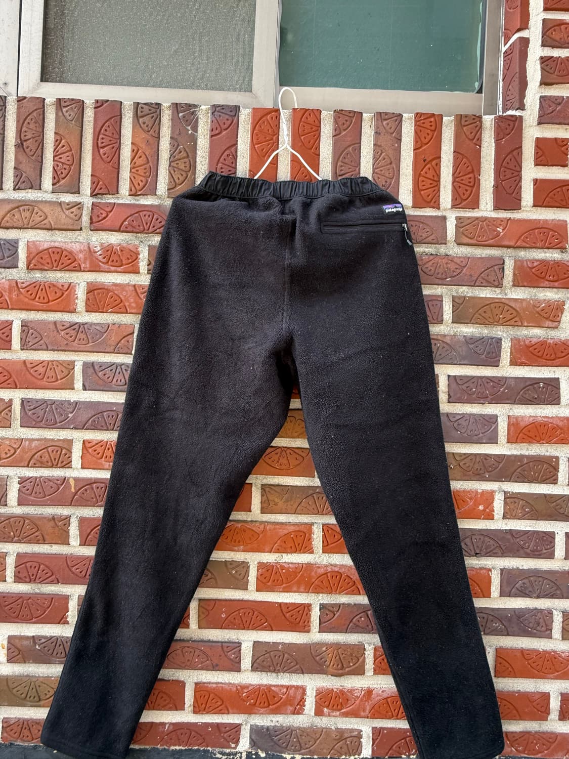 Patagonia Synchilla 플리스 팬츠 (블랙 / XS) 상품이미지2