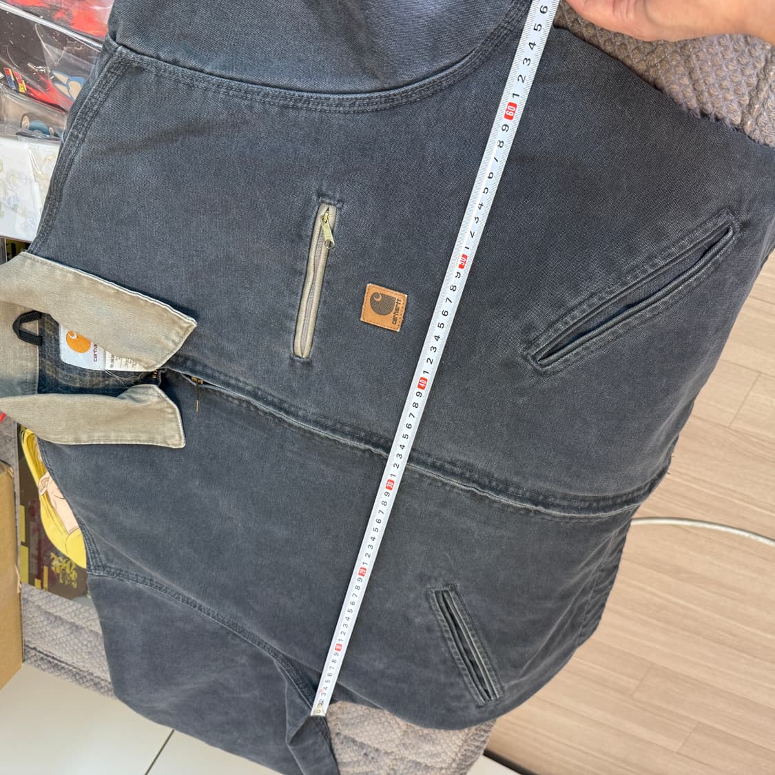 (순정종결개체)[L]칼하트 디트로이트 J97 구형 PTL 황색카라 자켓 상품이미지9