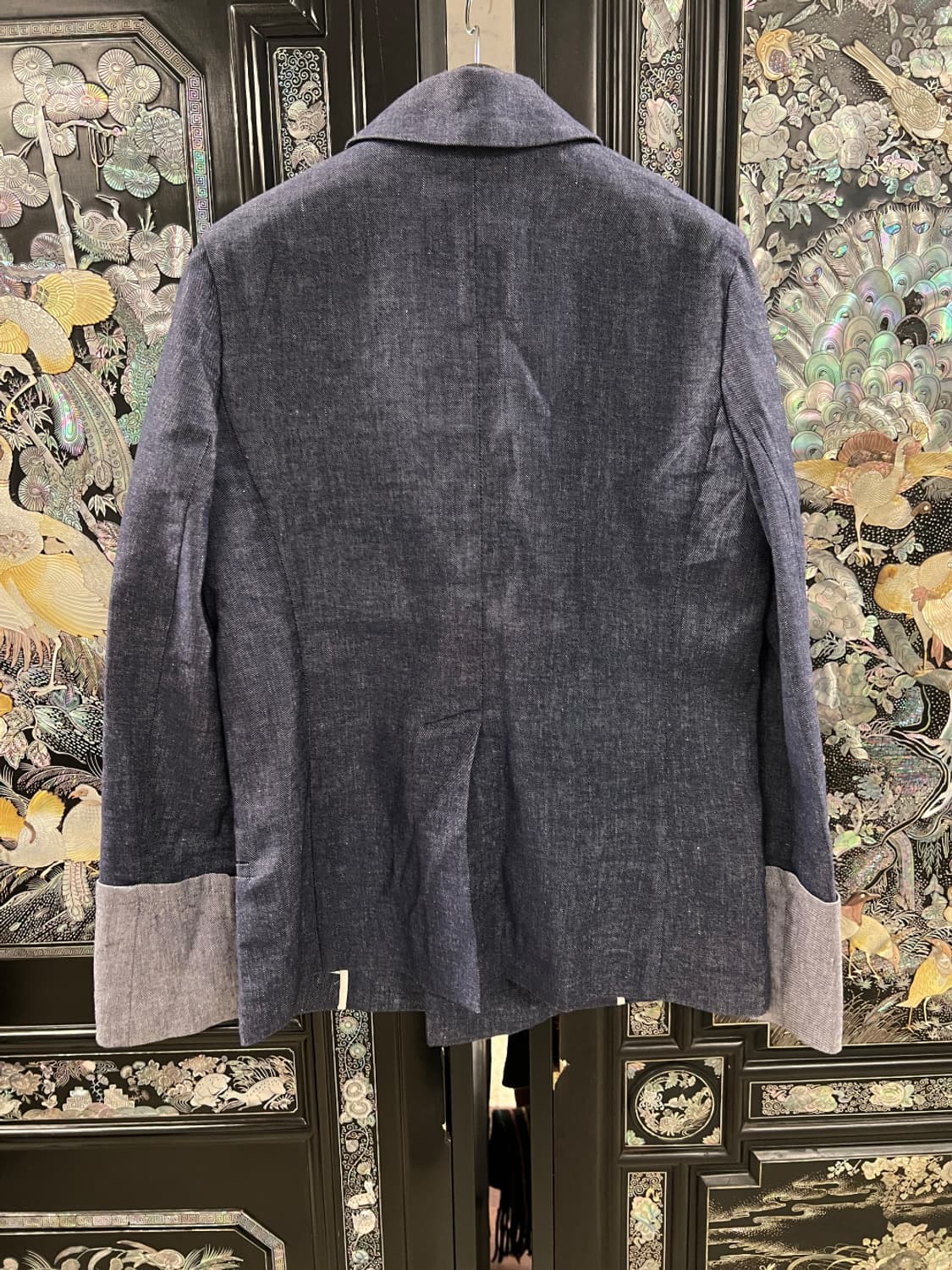 O165 ITA CCCC더블 데님 블레이저 SIZE 40 상품이미지2