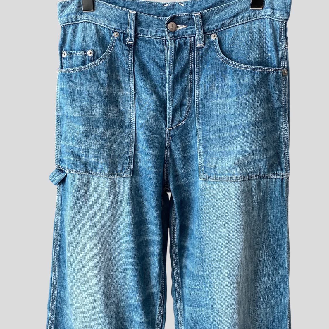 (여성38)ADIEU TRISTESSE 데님 워크팬츠 상품이미지2