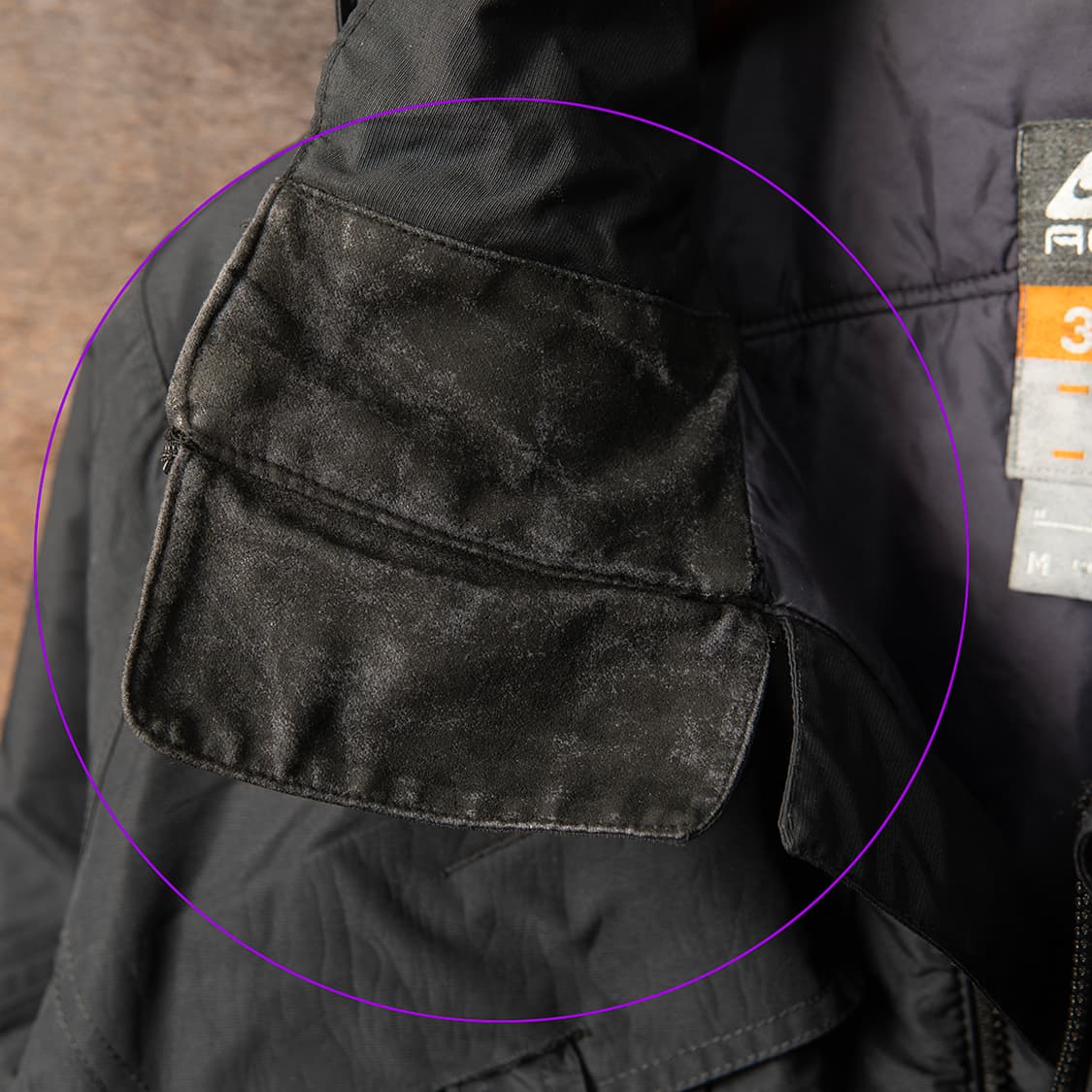 [95] 00s 나이키 ACG 클라이마핏 테크자켓 블랙  상품이미지6