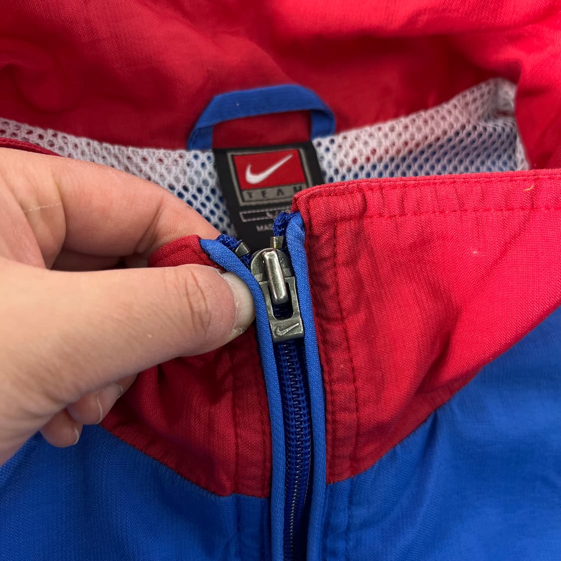 105 나이키 대한민국 국대 98 올드스쿨 바람막이 자켓 상품이미지4