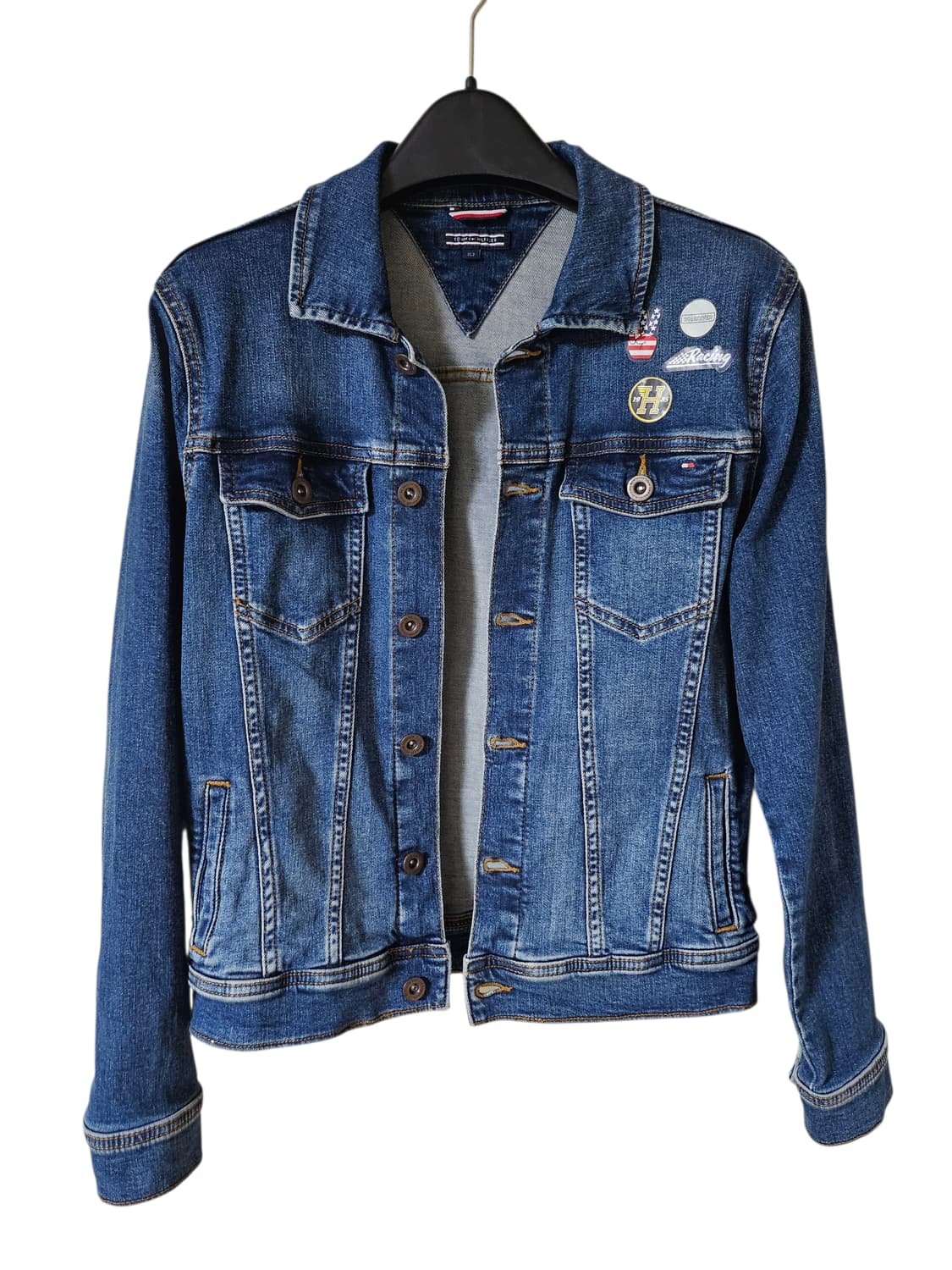 Tommy Hilfiger 패치 자켓 | 유니크 커스텀 디자인 | 크롭핏 상품이미지9