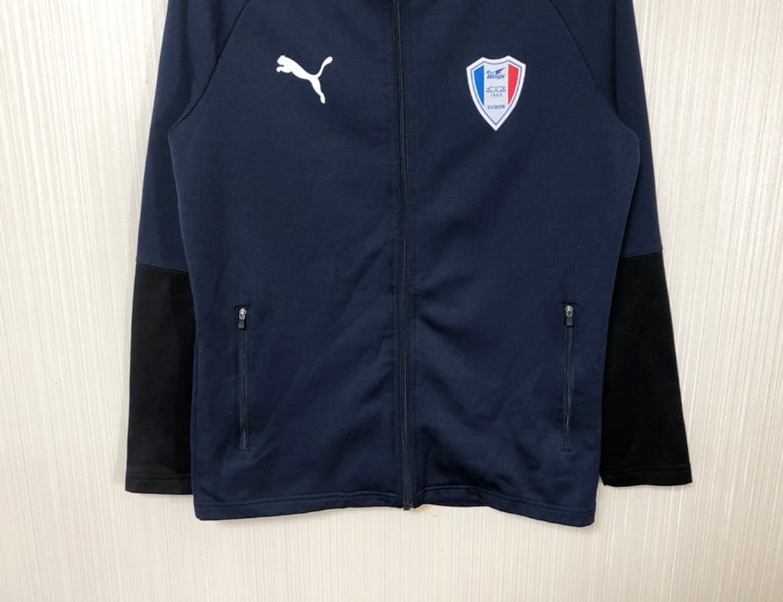K리그 푸마 수원삼성블루윙즈 선수실착 플리스자켓/트랙슈트 M 상품이미지3