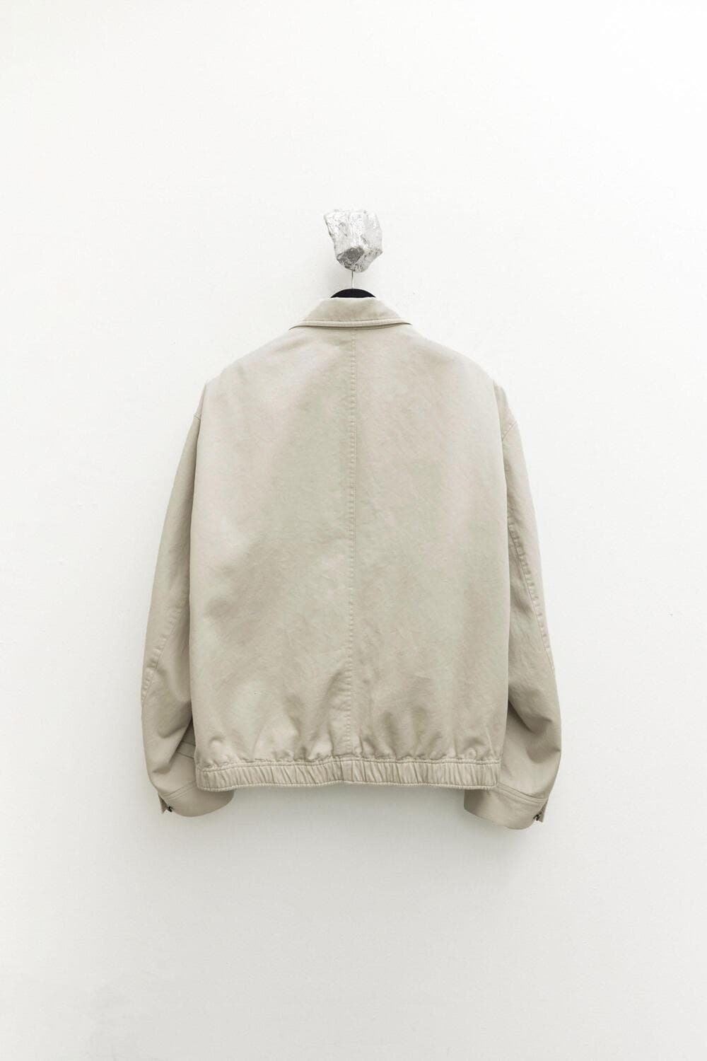 youth 유스 크롭 지퍼 블루종 라이트베이지 M 상품이미지5