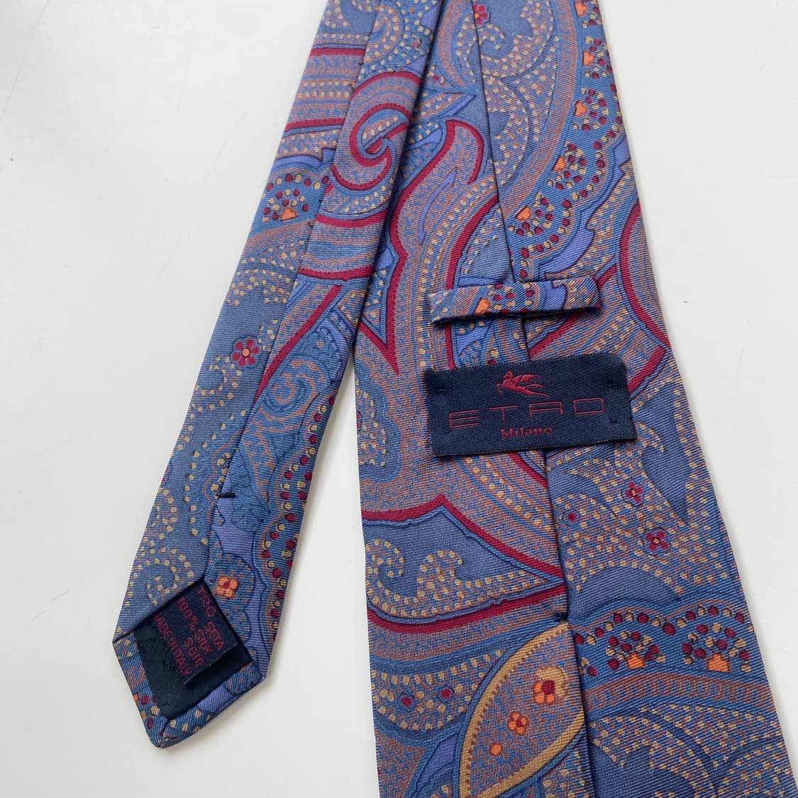 에트로(ETRO) 페이즐리 명품 정품넥타이 상품이미지6