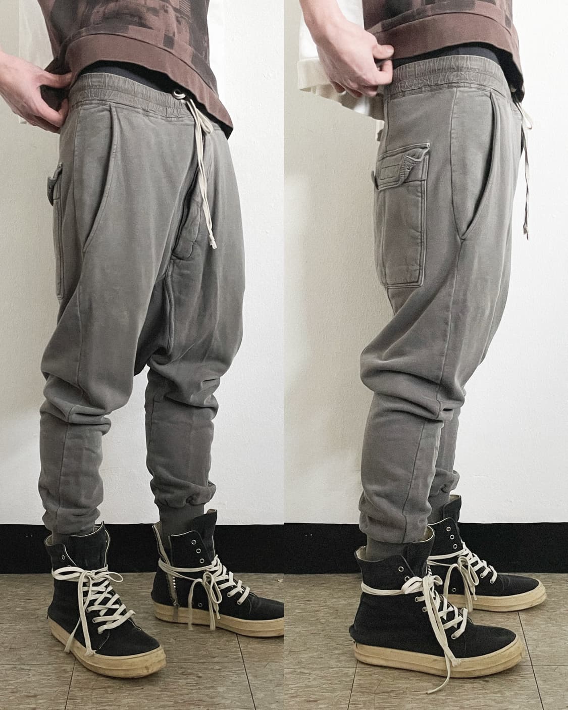 릭오웬스 다크쉐도우 15SS 프리즈너 사루엘팬츠 상품이미지2