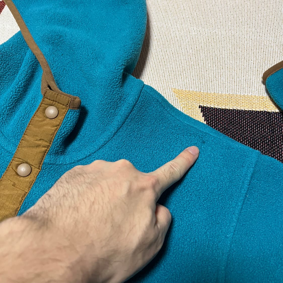 파타고니아 신칠라 후드 스냅티 m 상품이미지7