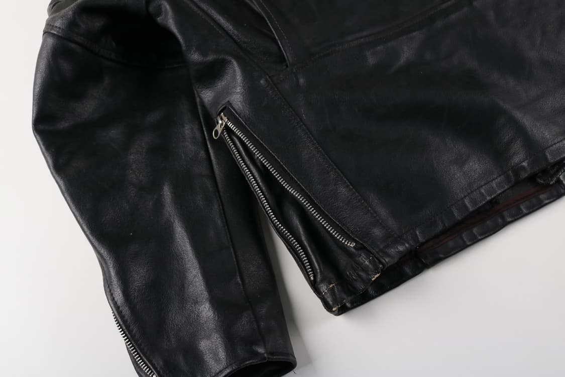 [42] 80's 시어스 할리데이비슨 스티어하이드 싱글라이더 자켓 상품이미지10