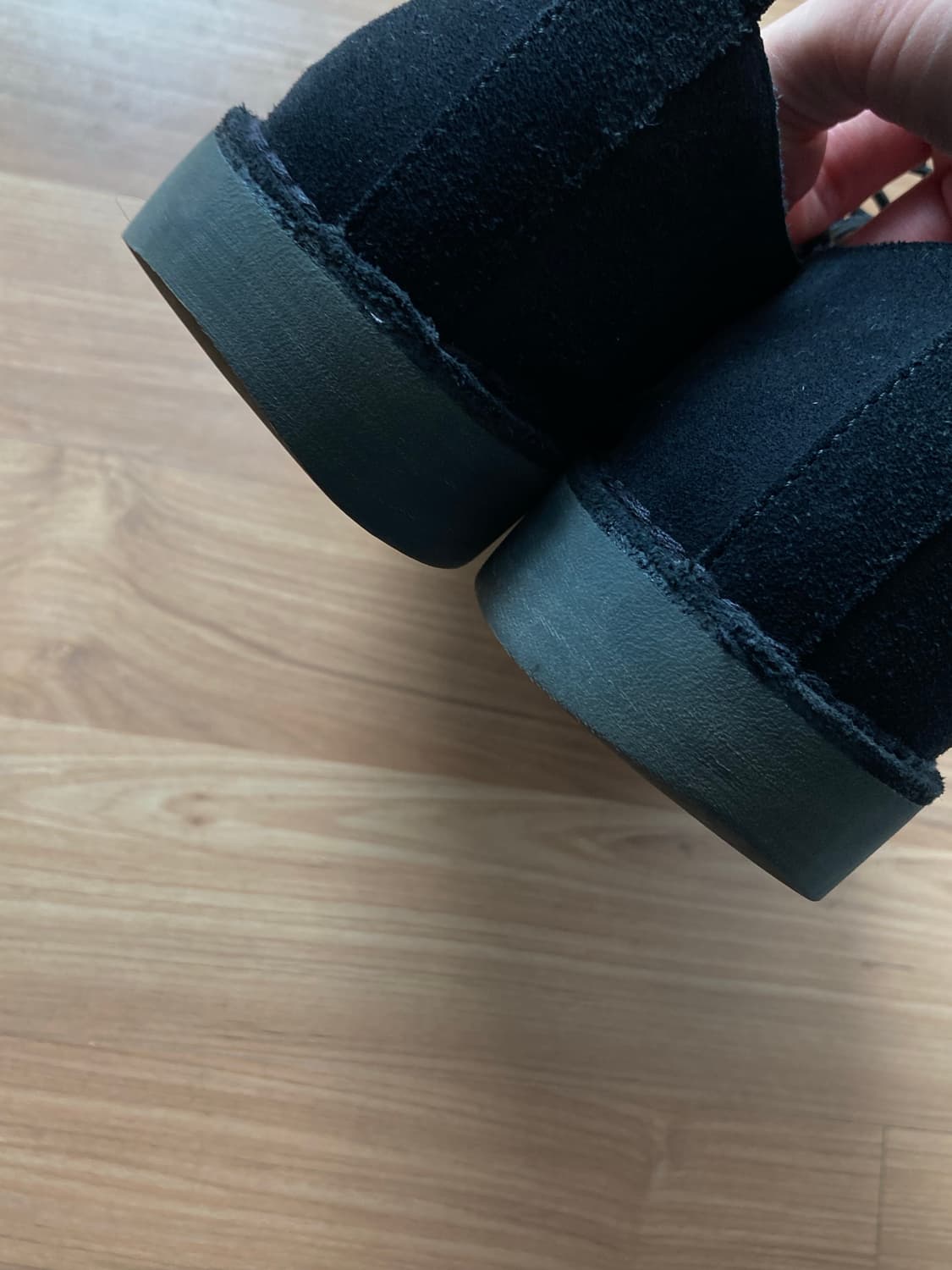 클락스 데저트 블랙 스웨이드 더비 (265) 상품이미지8