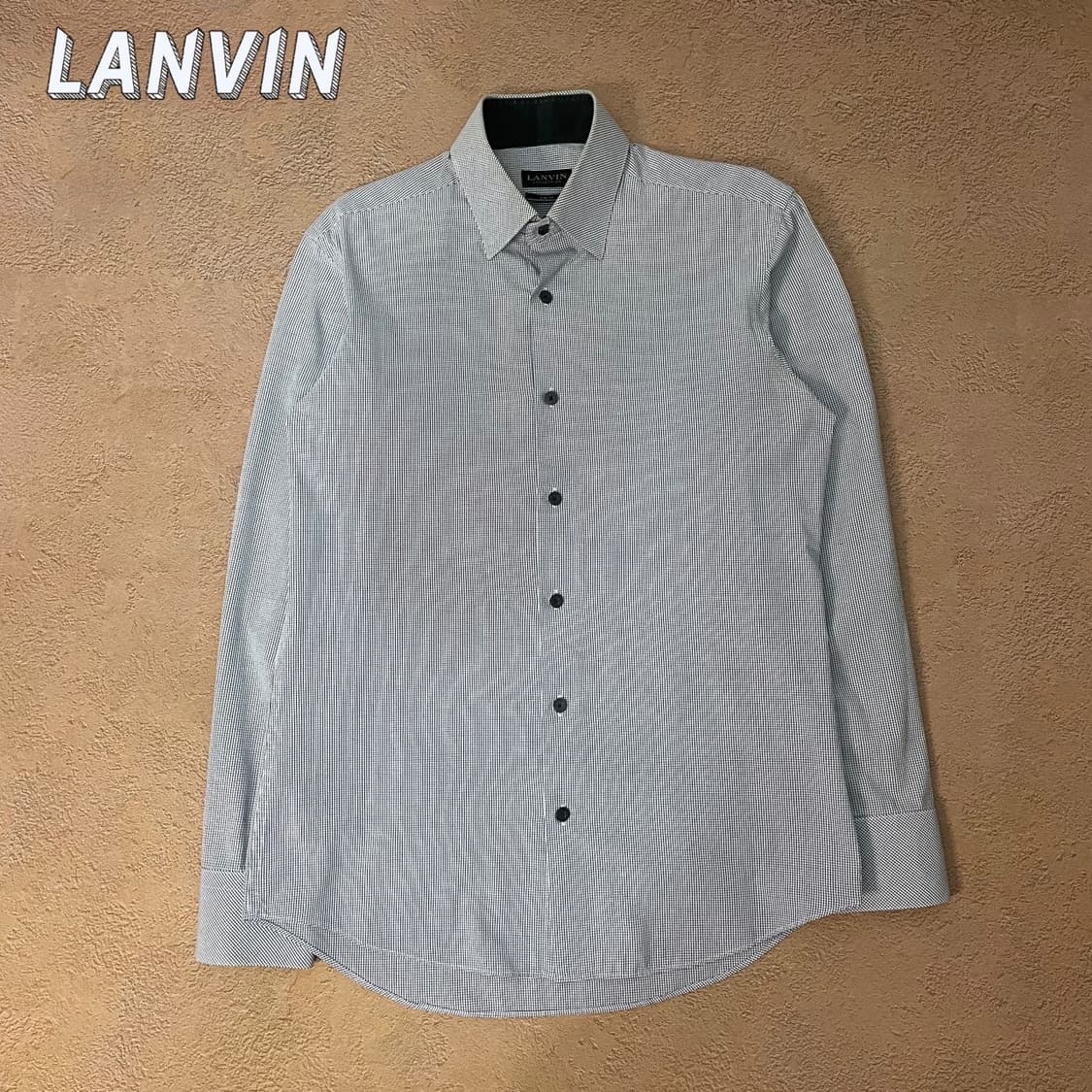 [95] 랑방 체크셔츠 (새상품급) 상품이미지1