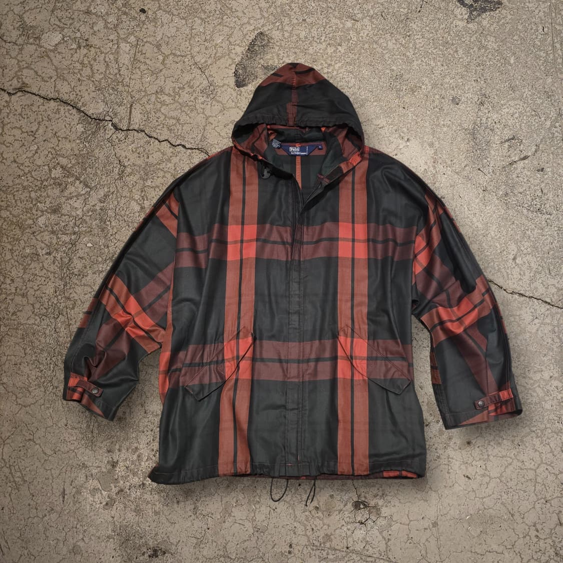 90s Polo by Ralph Lauren 후드 코팅자켓 상품이미지1