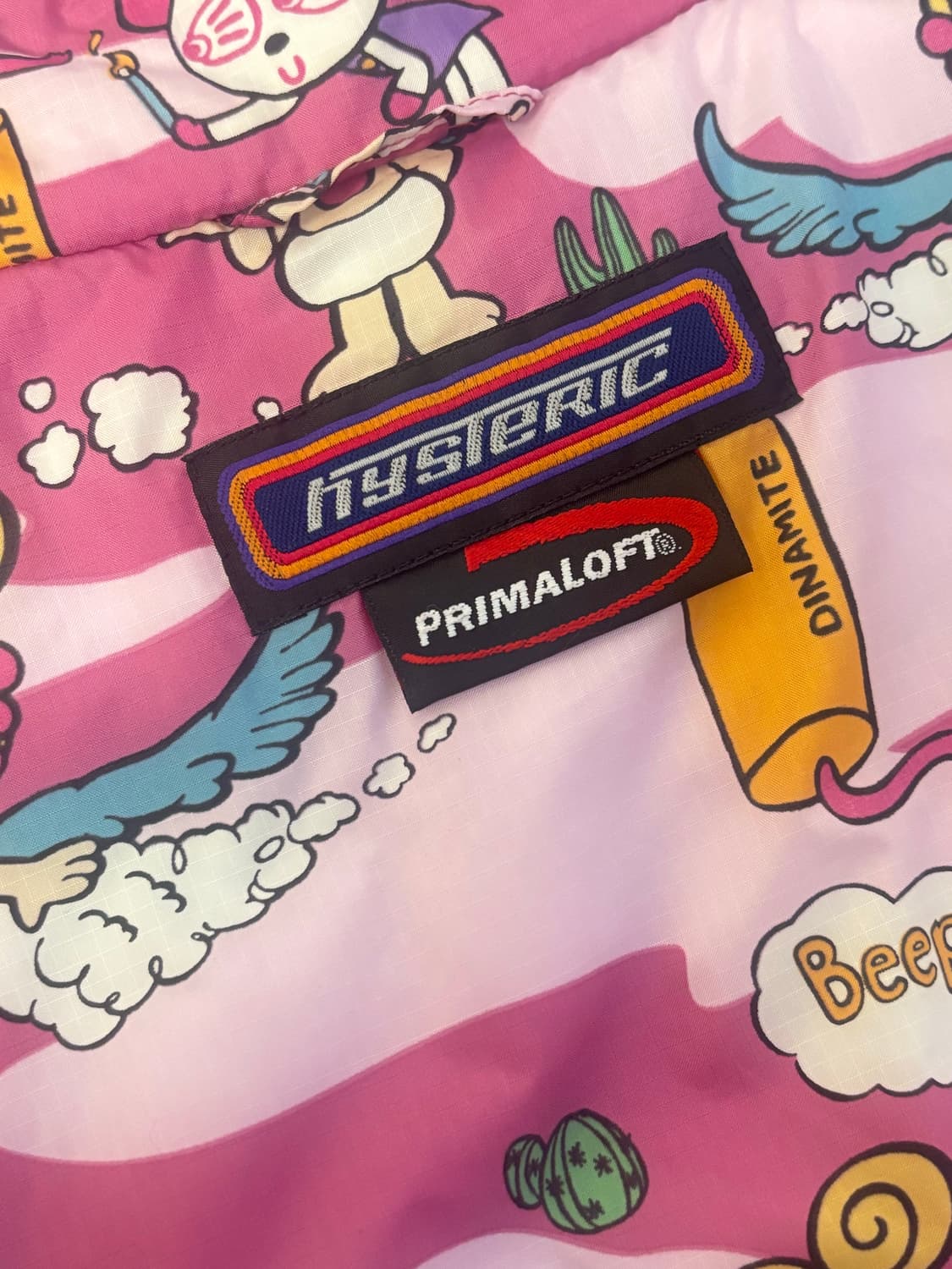 히스테릭 글래머 리버시블 베스트 패딩 상품이미지5