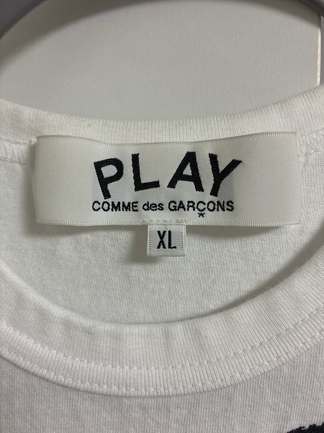 꼼데가르송 블랙와펜 반팔 상품이미지3