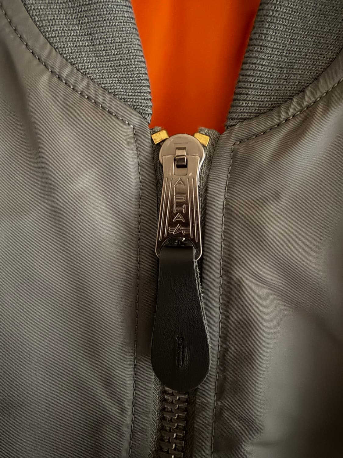 알파인더스트리 ma-1 건메탈 그레이 XXL 상품이미지4