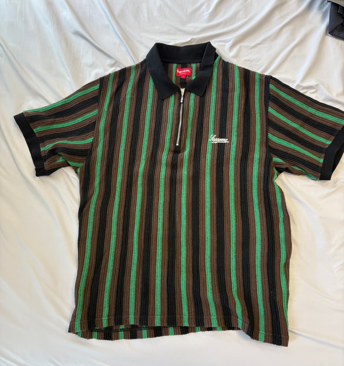 슈프림 오픈 스트라이프 니트 L 상품이미지1