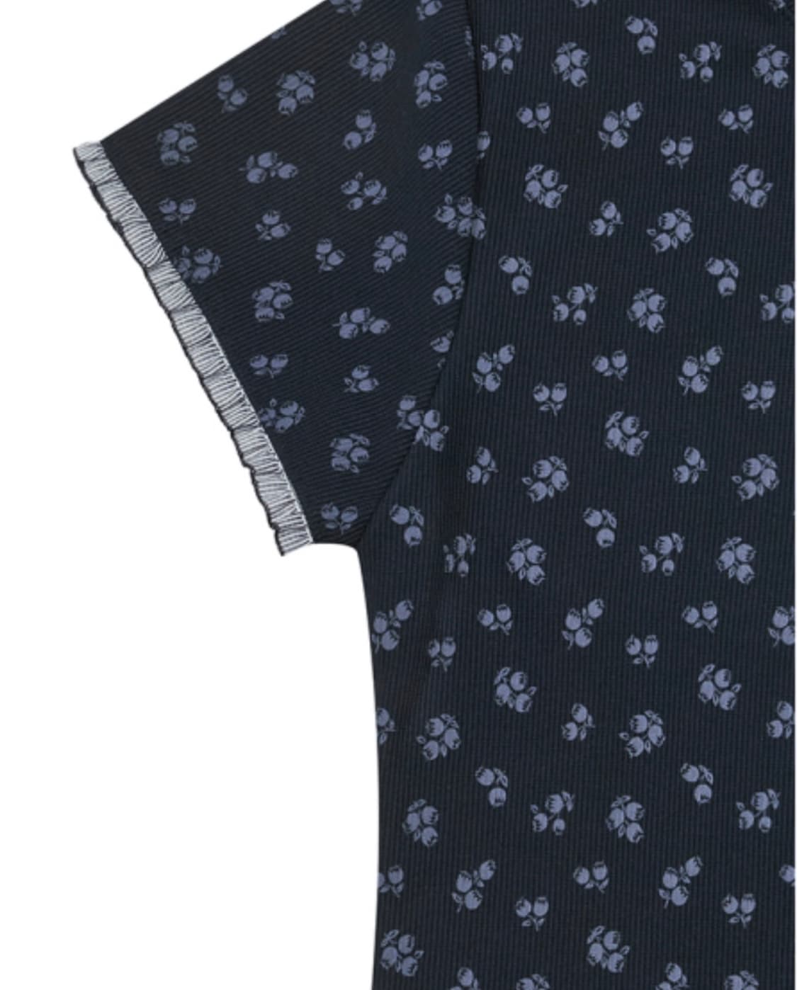 미착용) 라티젠 L19 FLOWER T-SHIRT(NAVY) 상품이미지2