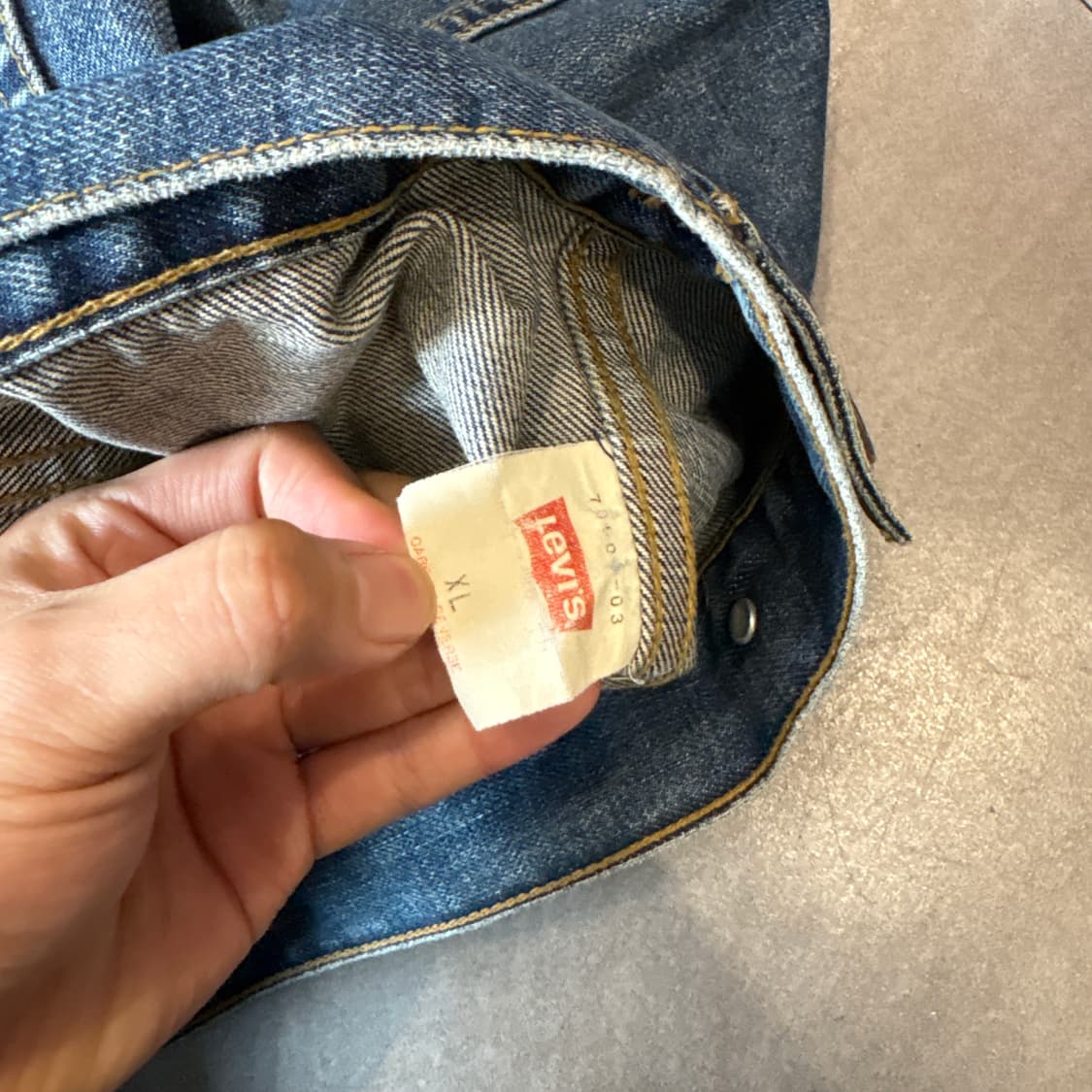 리바이스 정품 데님 자켓 상품이미지8