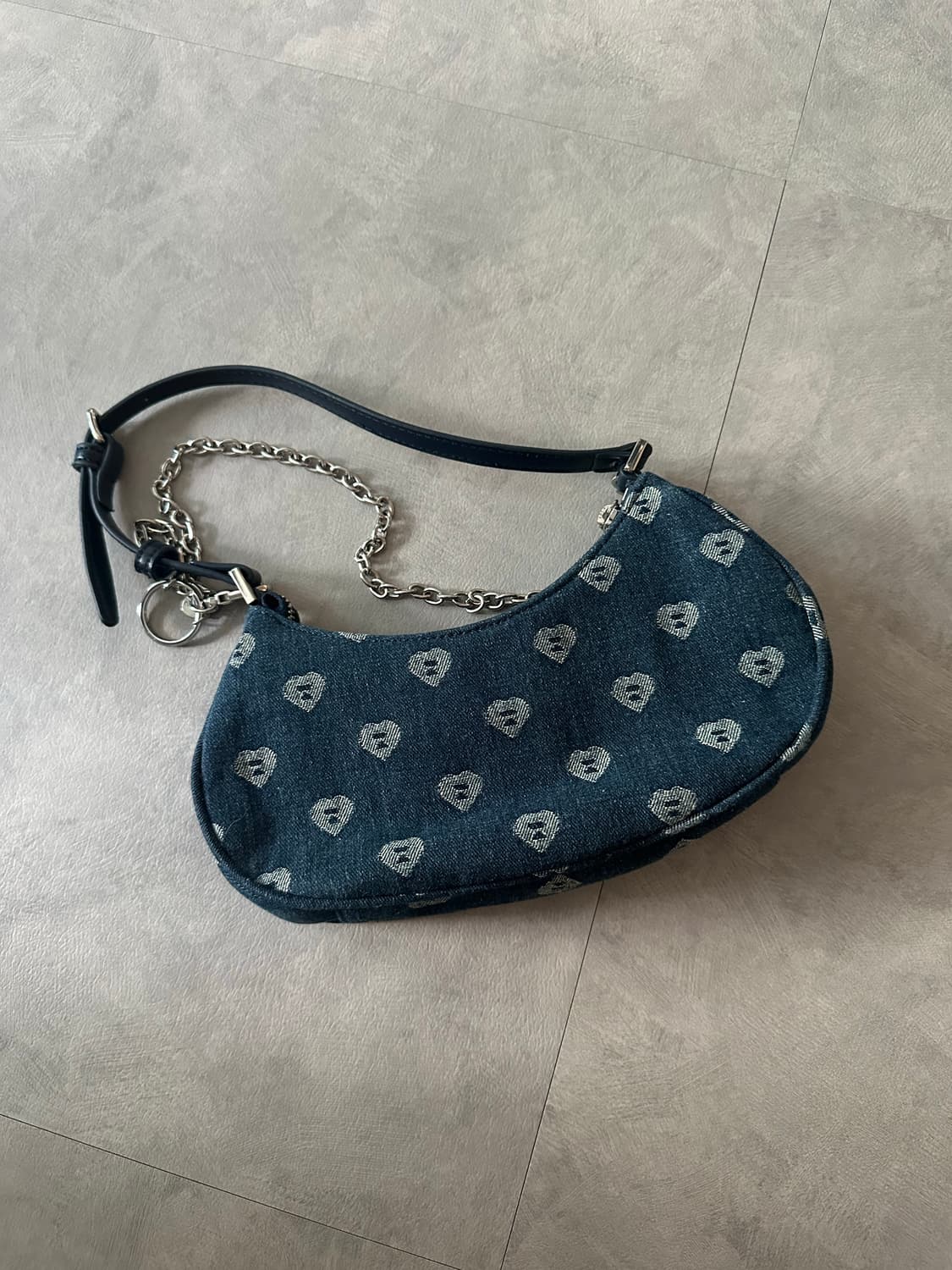 베이프 APEE 데님 미니 숄더백 상품이미지2