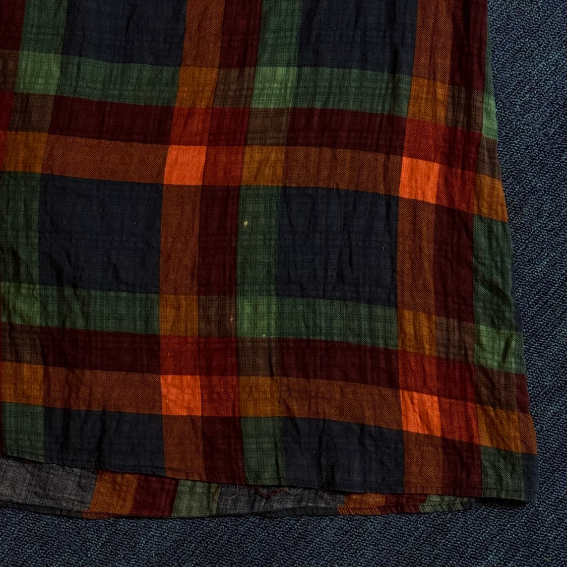 모리걸 체크 패턴 민소매 원피스 상품이미지3