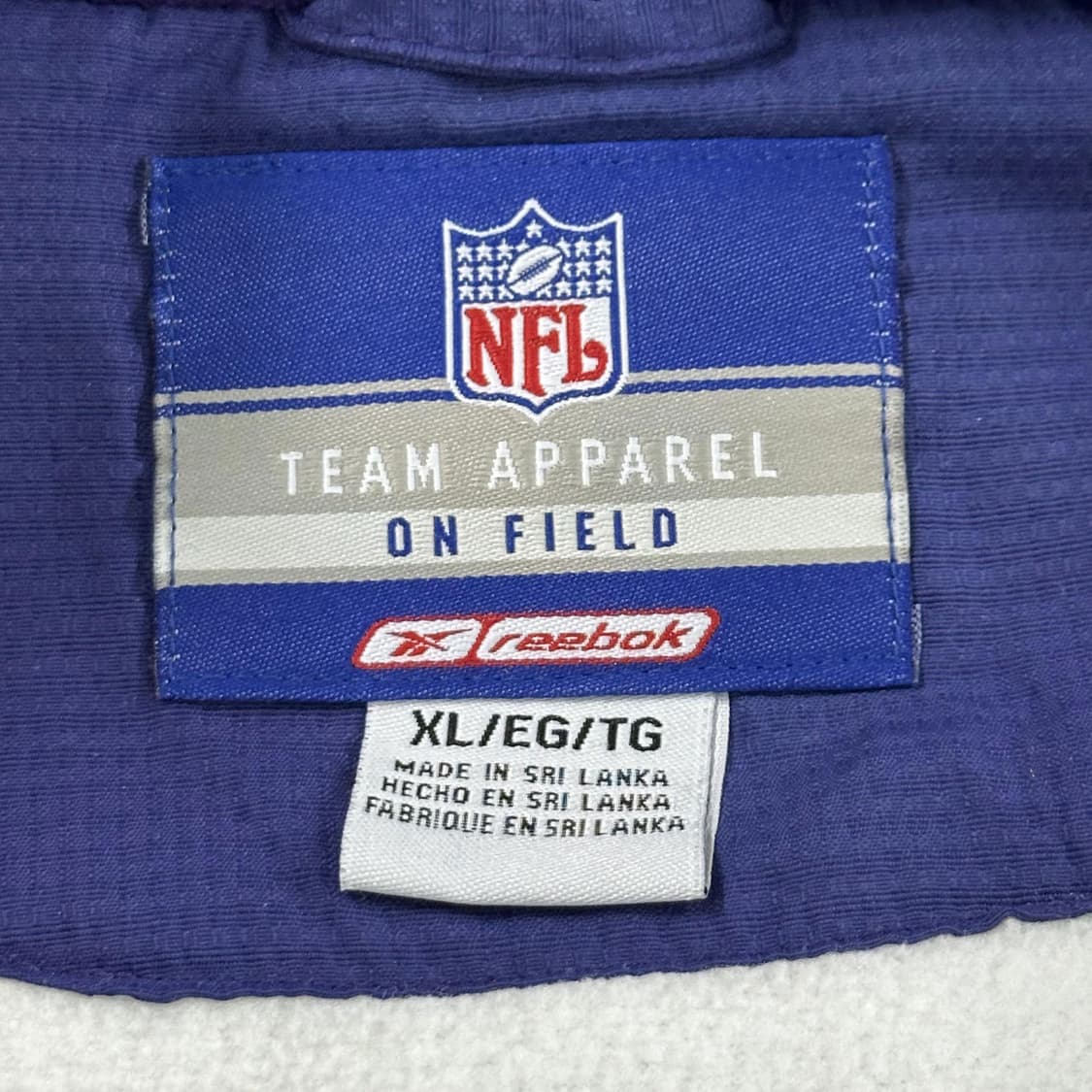 90s NFL 볼티모어 레이븐스 오버핏 우븐 아노락 XL 상품이미지10