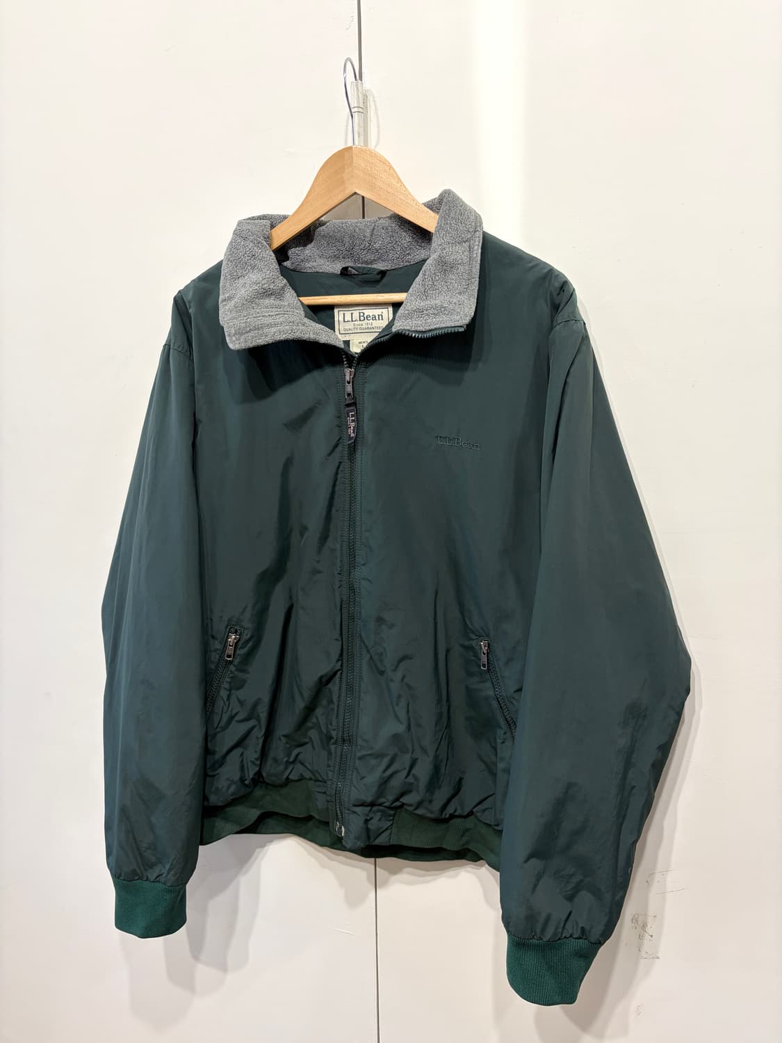 L.L.Bean 엘엘빈 플리스 나일론 웜업 자켓 상품이미지2