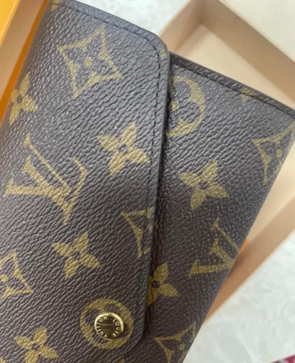 루이비통 사라 월렛 모노그램 푸시아 장지갑 상품이미지5