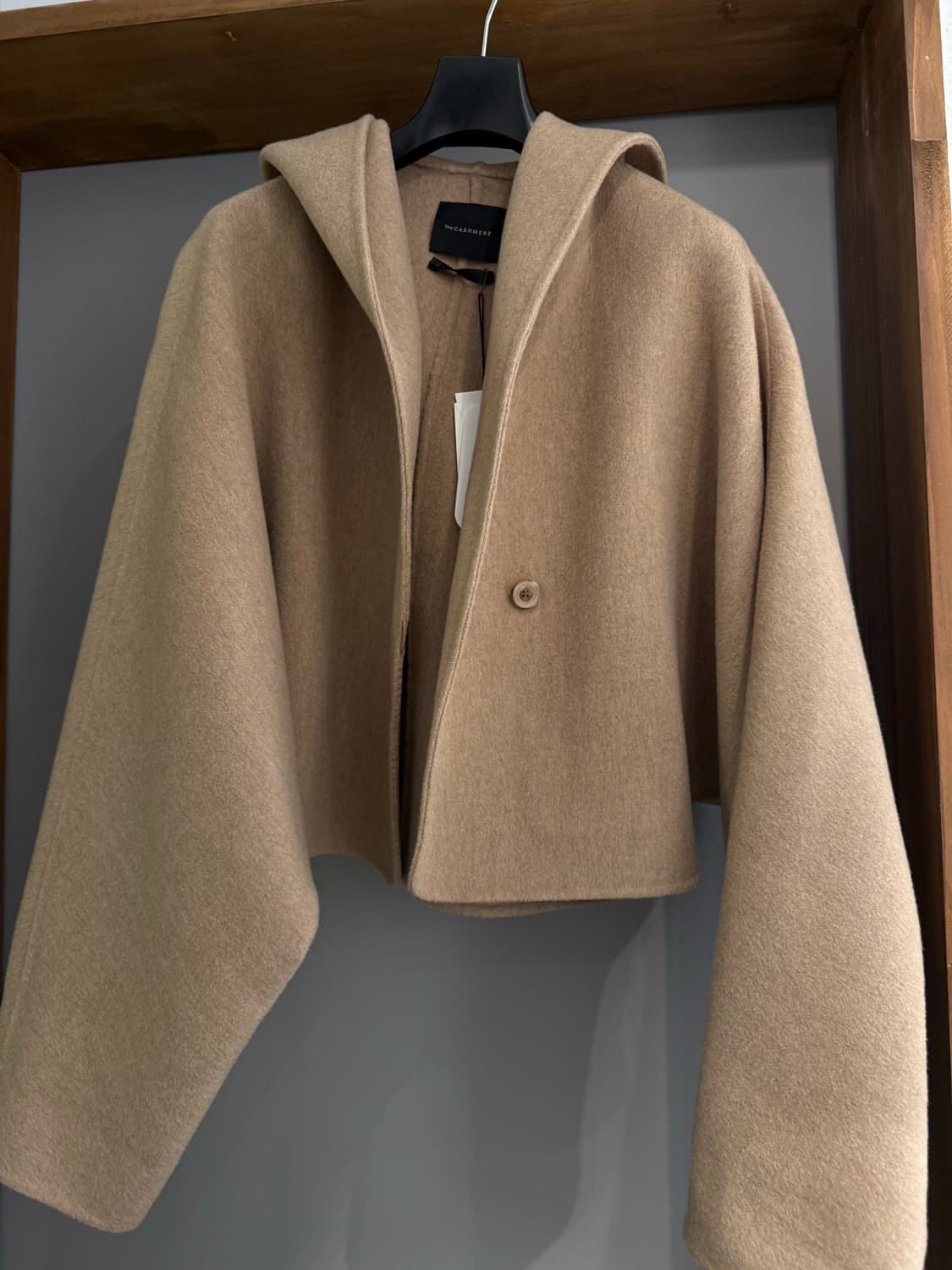 한섬 더캐시미어 크롭 코트 상품이미지3