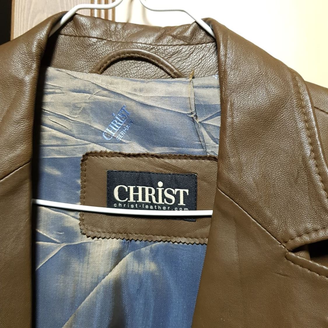 XL / 독일 명품 크리스트 양가죽 빈티지자켓/2한324 상품이미지7