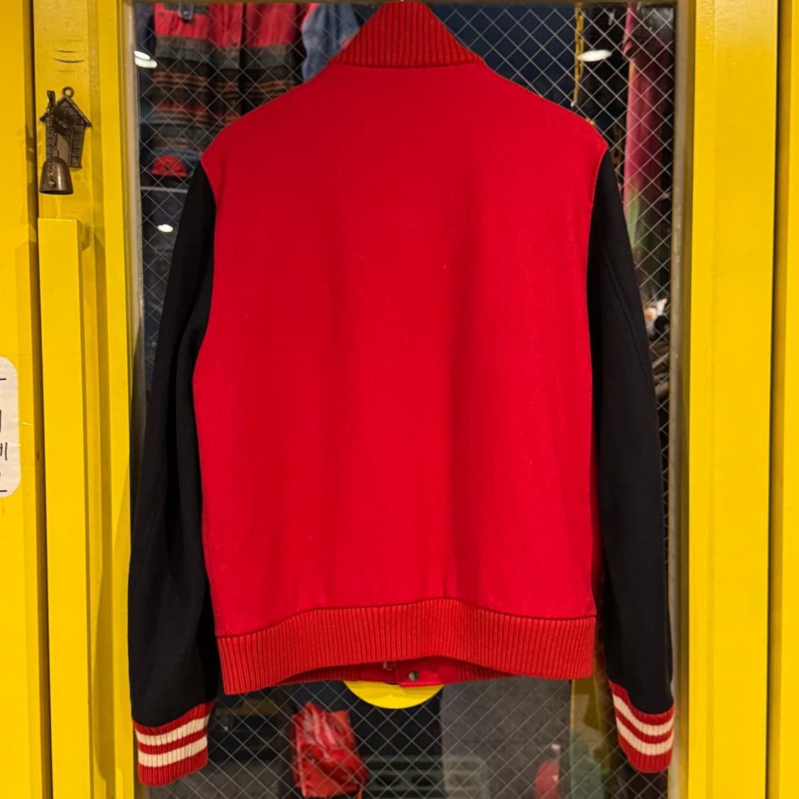 Lacoste 라코스테 자수 울 야구 점퍼 상품이미지6