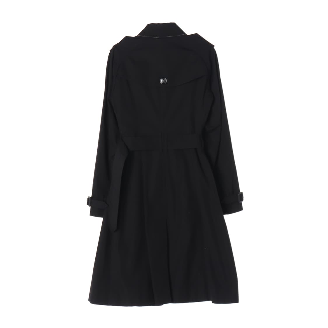 버버리 클래식 싱글 롱 트렌치코트 블랙 상품이미지2
