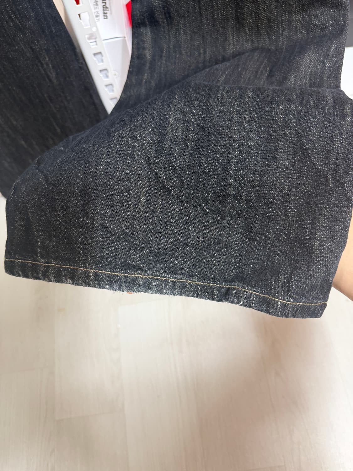 엘무드 잔느 플레어 데님 블루블랙 44 상품이미지5