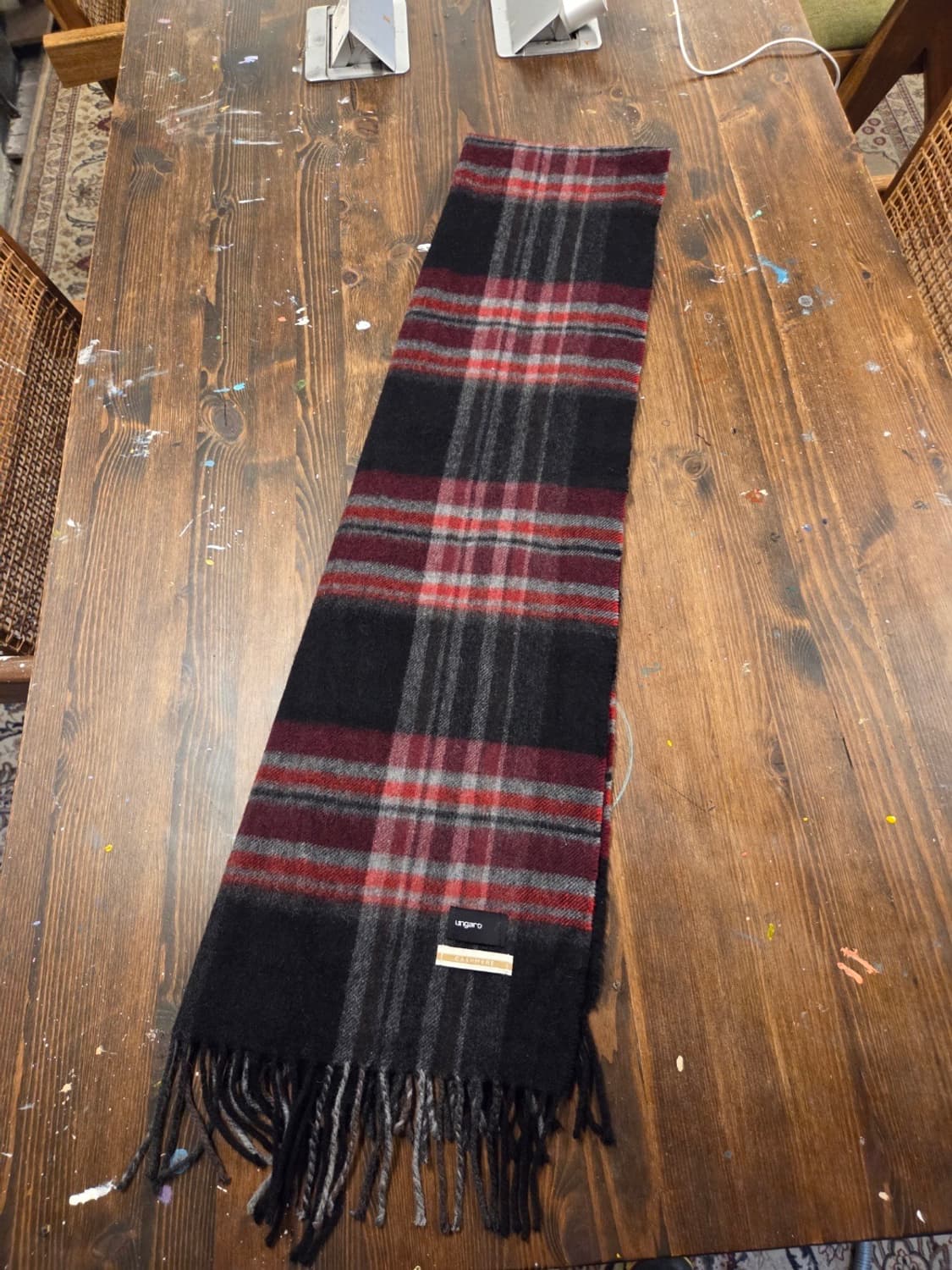 웅가로 캐시미어 머플러 상품이미지1