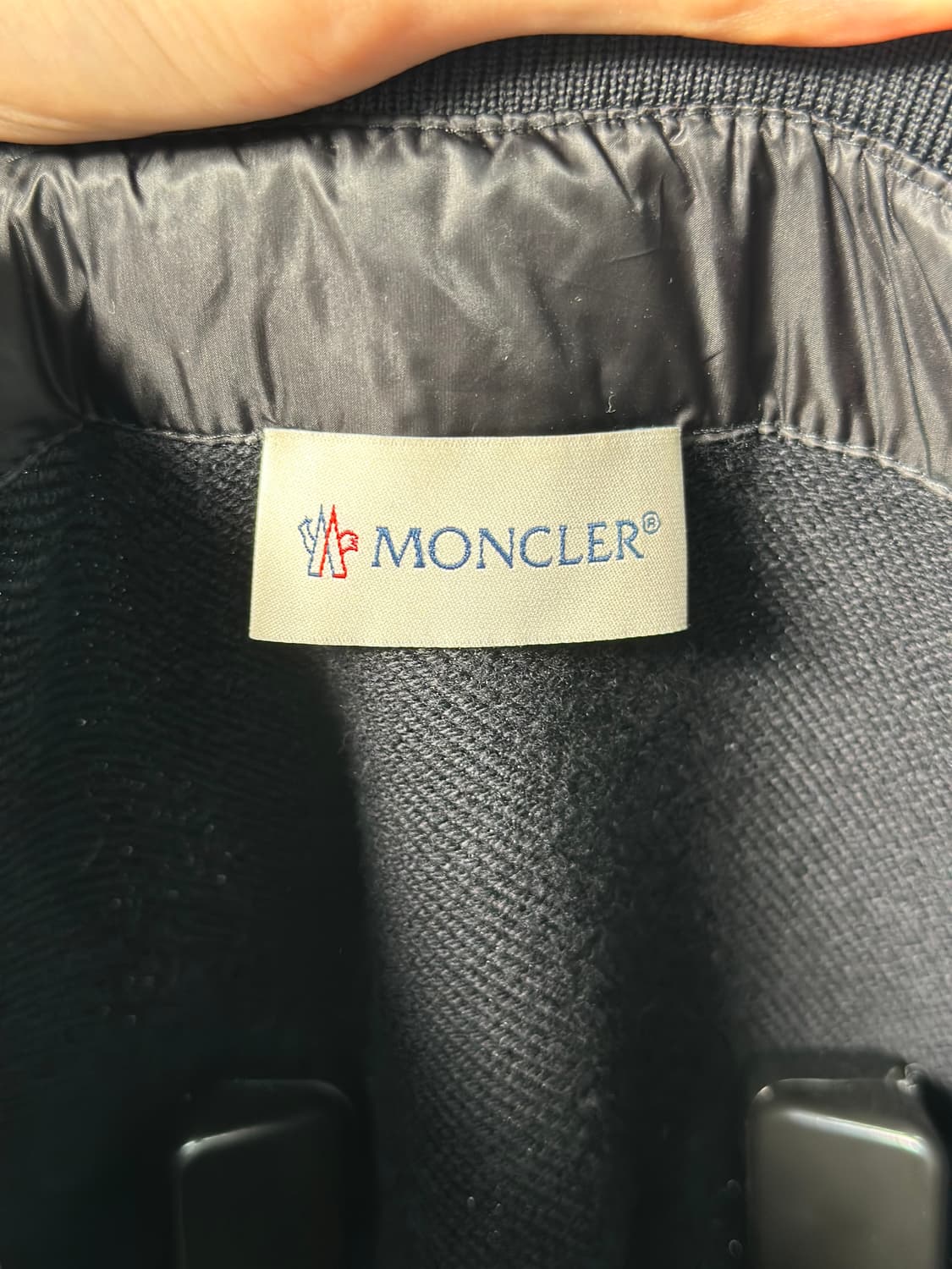 [정품]몽클레어 니트패딩 블랙 M 상품이미지8
