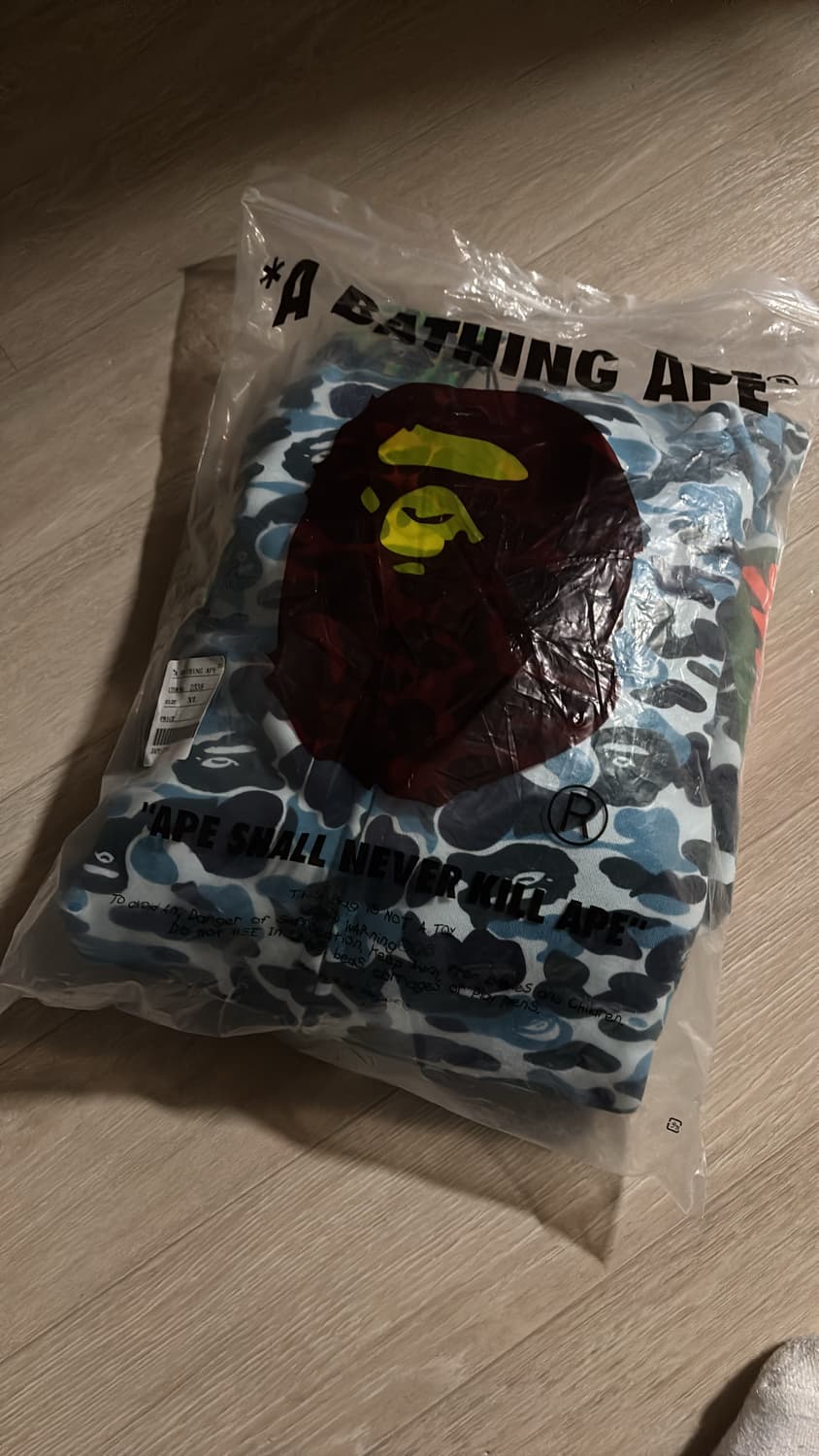 베이프 후드집업 교환,교신 상품이미지1