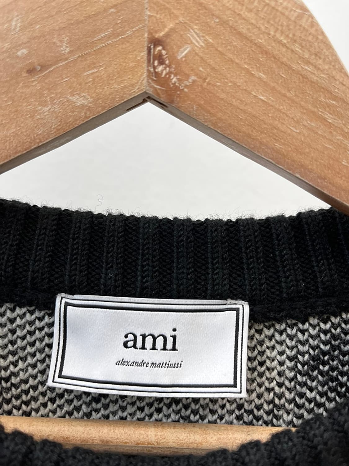 105) 아미 컬렉션 아가일니트 상품이미지5