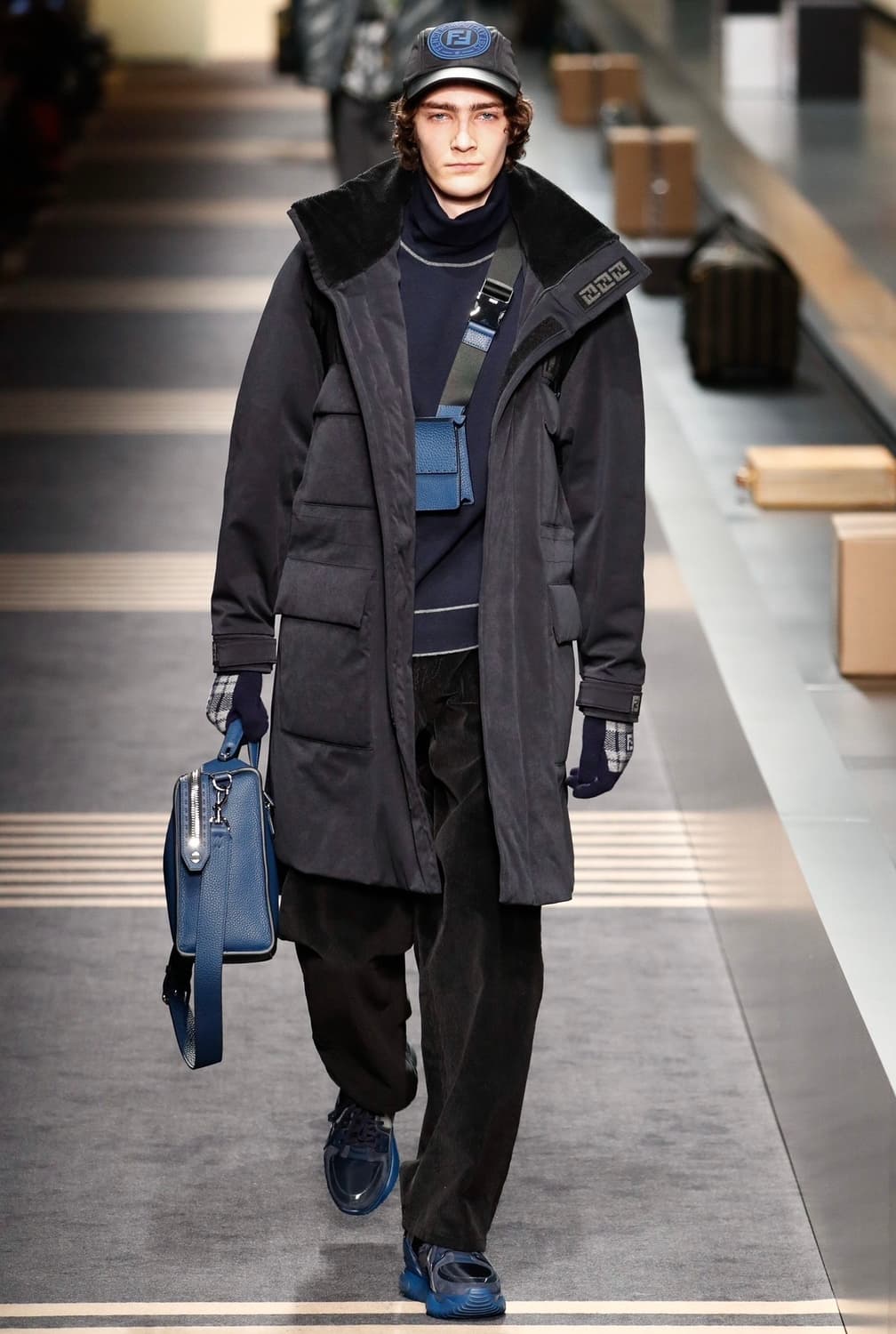 펜디 몰스킨 패딩 상품이미지1