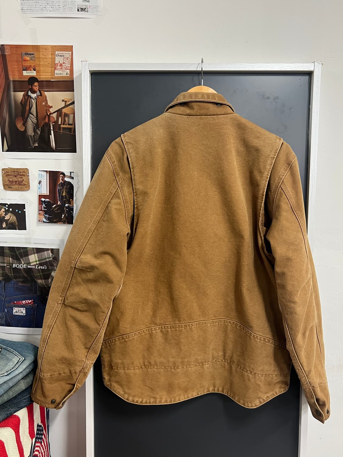 Carhartt 칼하트 샌드스톤 버윅 트러커 워크자켓 상품이미지10