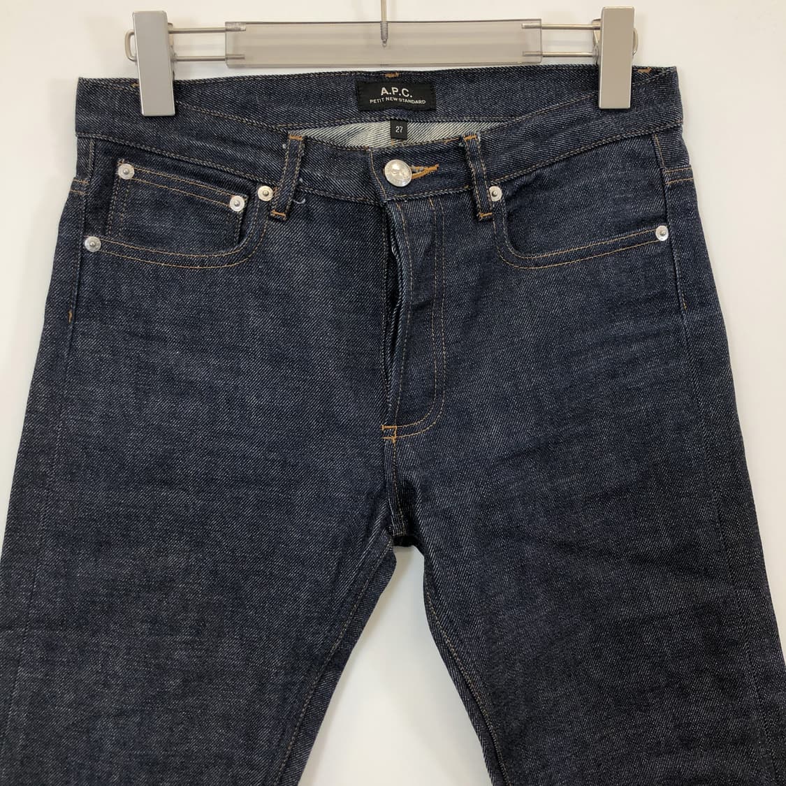 A.P.C 아페쎄 쁘띠스탠다드 생지 데님진 27 인치 상품이미지2