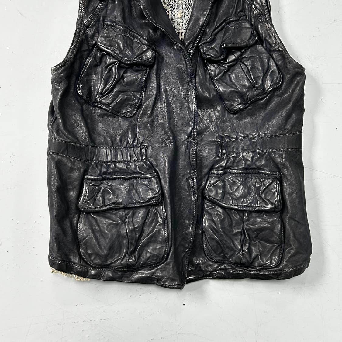 Giorgio Brato Real Leather Vest  상품이미지3
