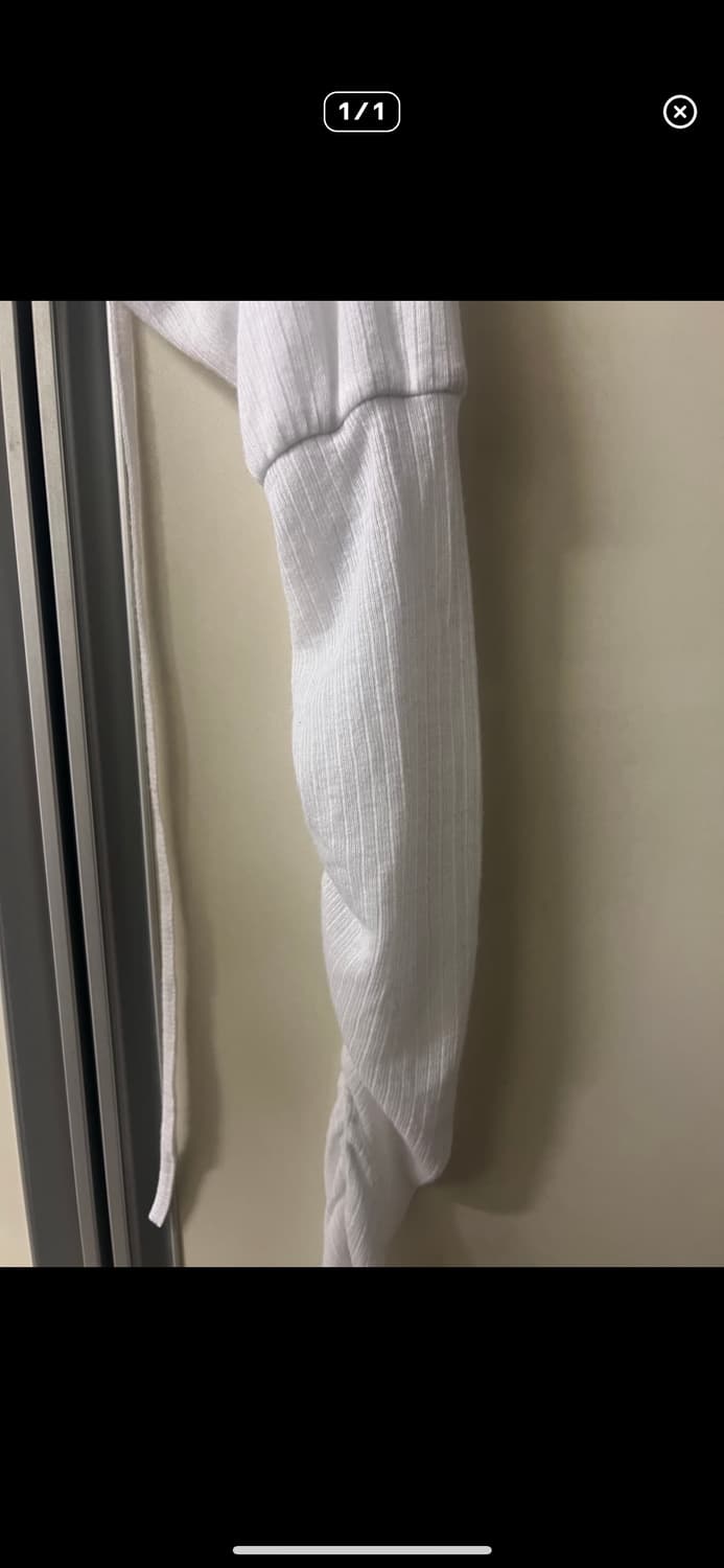 페인오어플레져 화이트 볼레로 가디건 상품이미지9