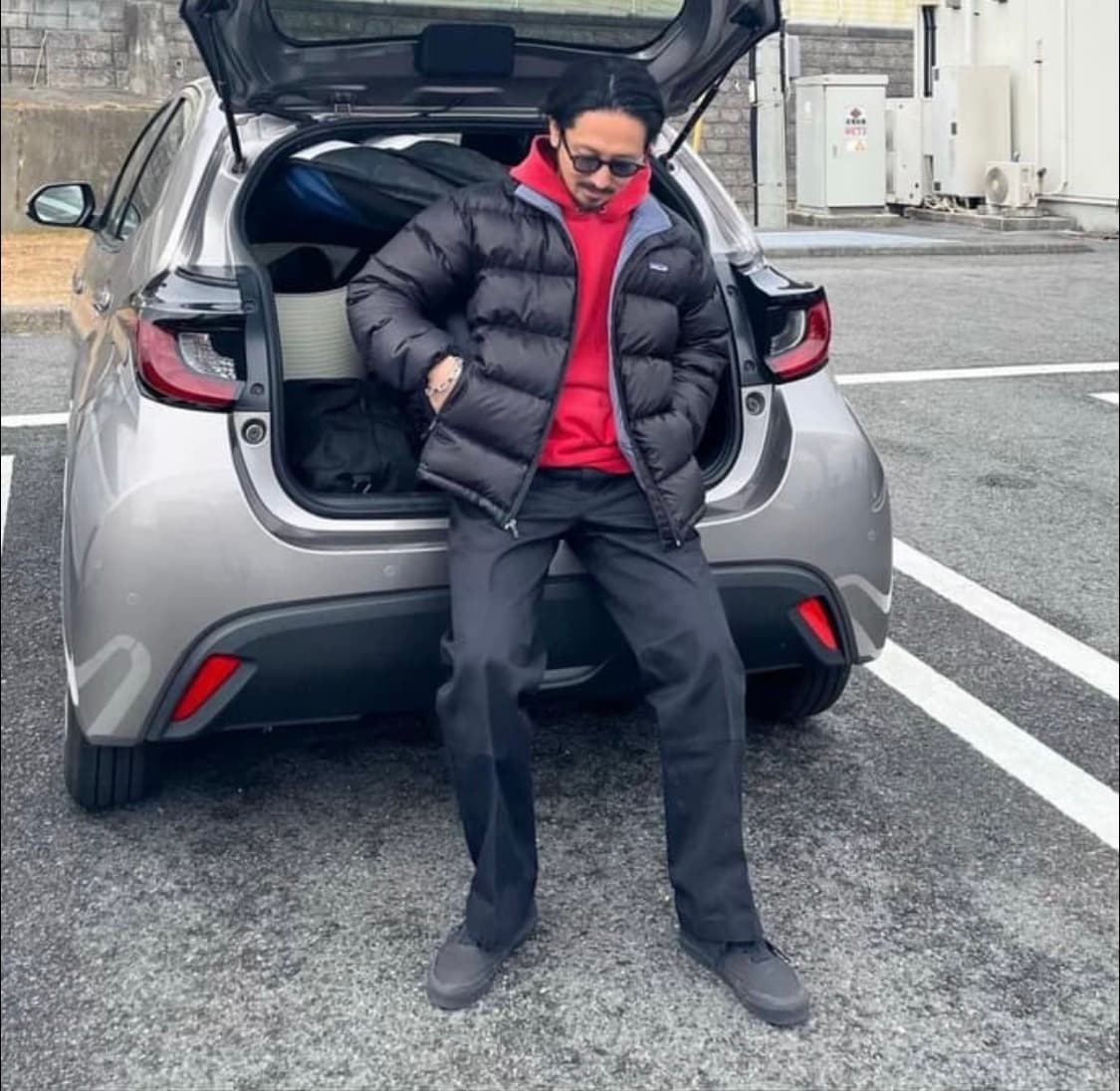 (S)00s 파타고니아 패딩 패커블 다운 블랙 상품이미지5