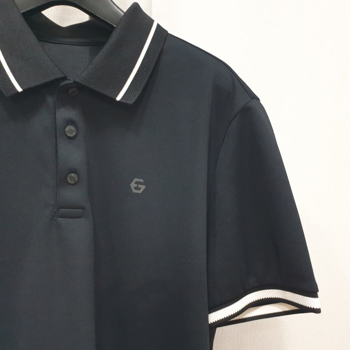 엘르골프 남성 반팔 카라 티셔츠 100 상품이미지3