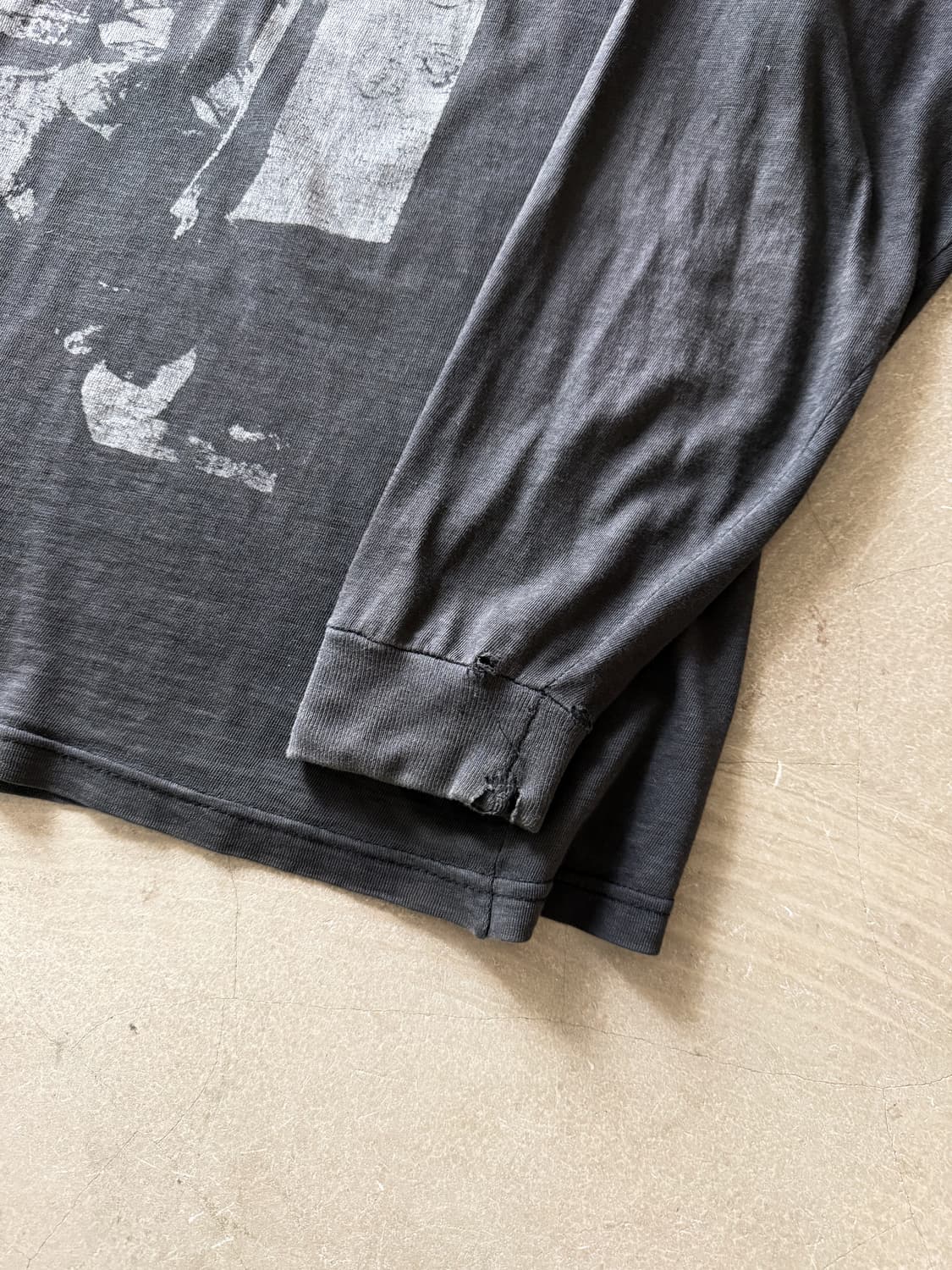 90s White Zombie Distressed Long Sleeve 상품이미지10