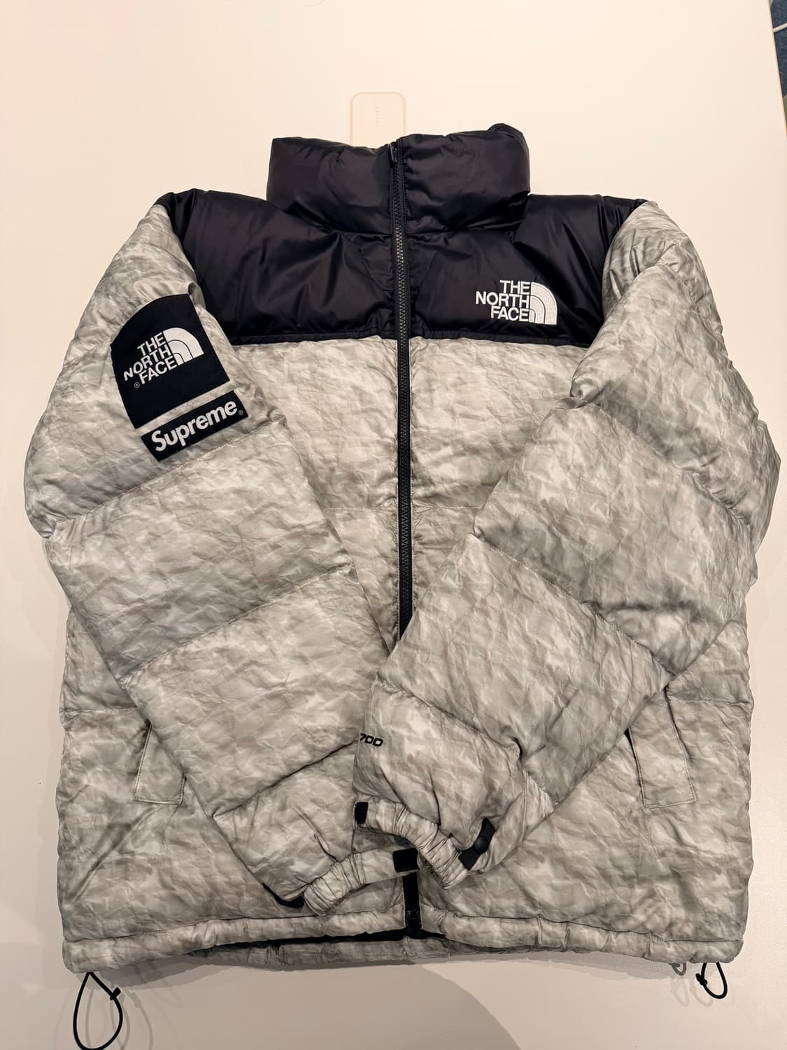 슈프림 노스페이스 페이퍼 프린트 눕시 자켓 상품이미지1